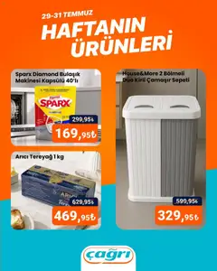 29 Temmuz 2026 tarihinden itibaren geçerli olan Çağrı Market kataloğu önizlemesi