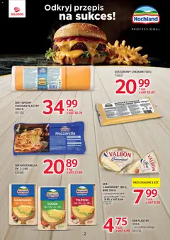 Pogląd oferty "Selgros cash&carry gazetka - Markowe Produkty" - ważna od 24.09.2026 | Strona: 2 | Produkty: Camembert, Ser, Mozzarella, Cheddar