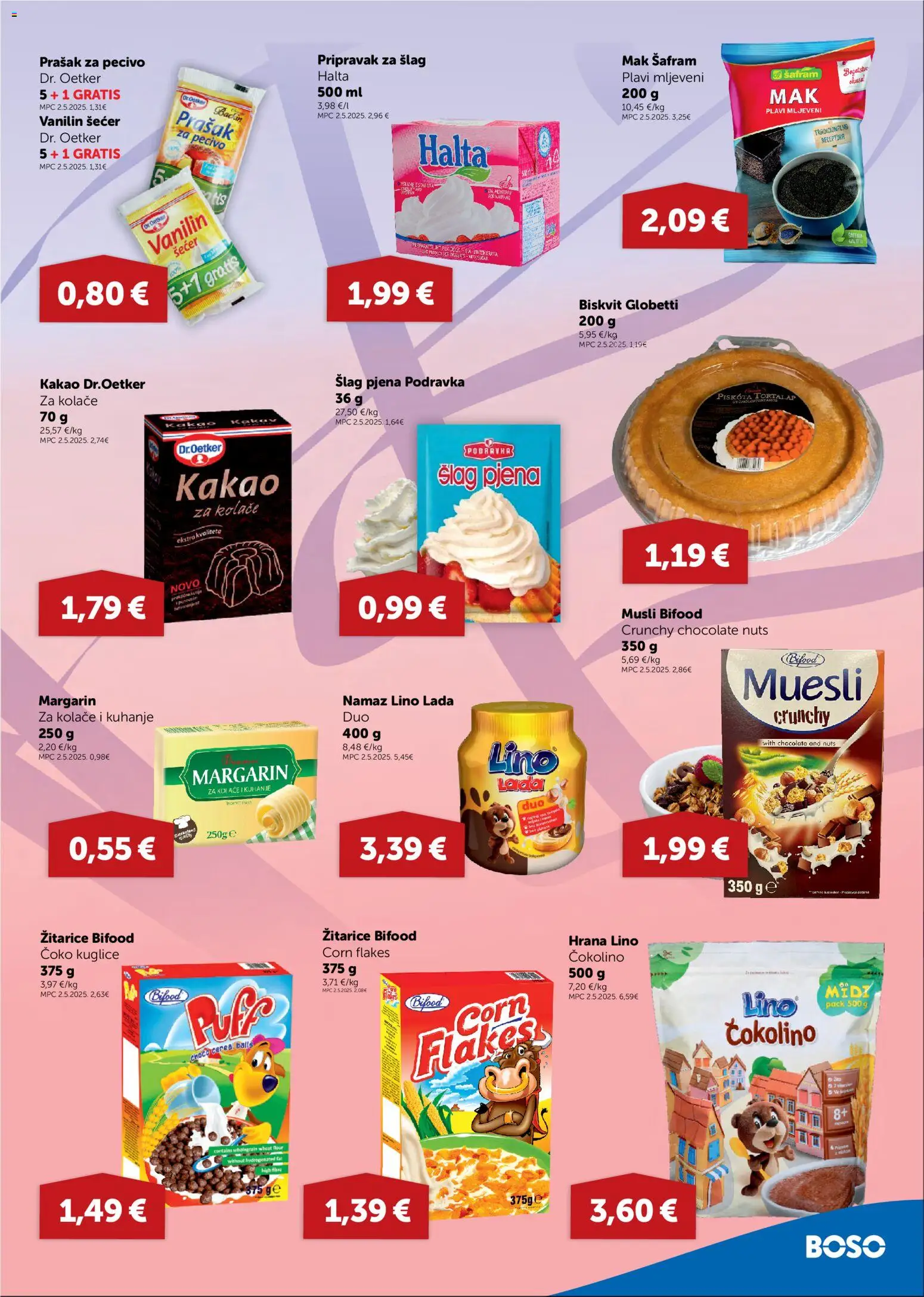 Boso katalog | vrijedi od 21.05.2026 | Stranica: 7 | Proizvodi: Lino Lada, Podravka, Žitarice, Mak