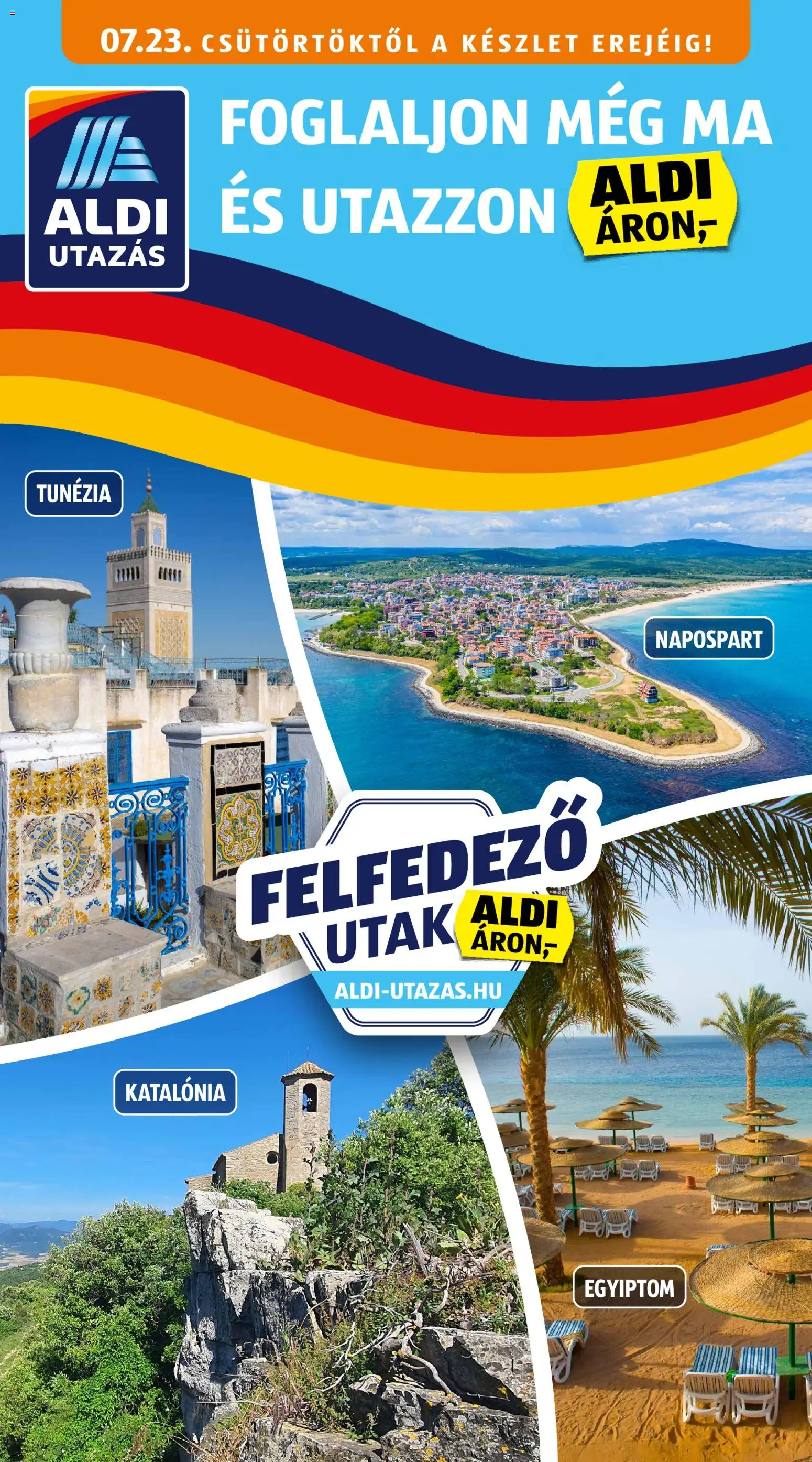 Aldi akciós ujság - amely érvényes a következő dátumtól: 2026.07.23. | Oldal: 1