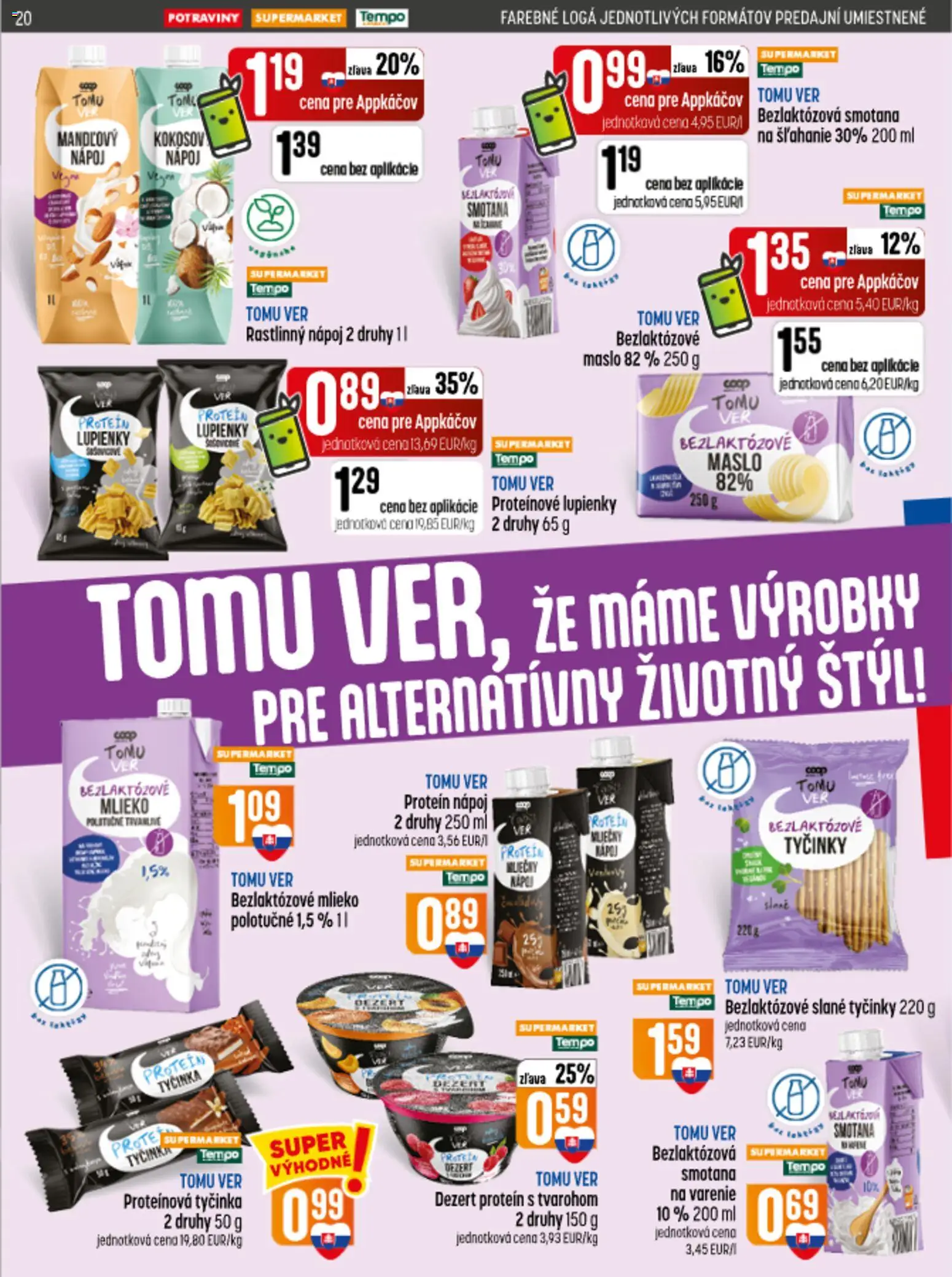Nové COOP Jednota akcie – leták je platný od 10.09.2026 | Strana: 20