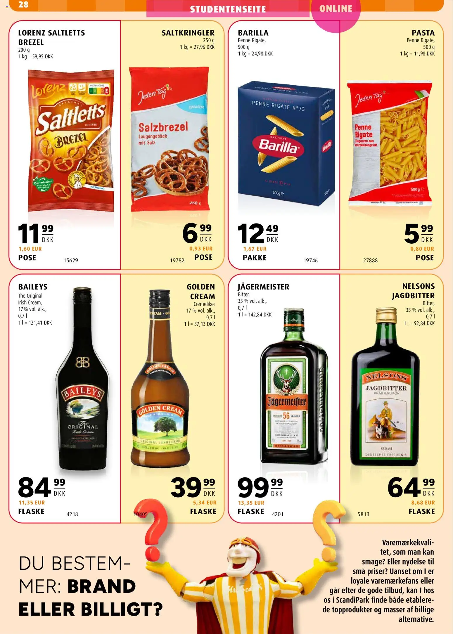 Scandinavian Park tilbudsavis – gyldig fra 21.05.2026 | Side: 34 | Produkter: Amendoins, Pasta, Søm