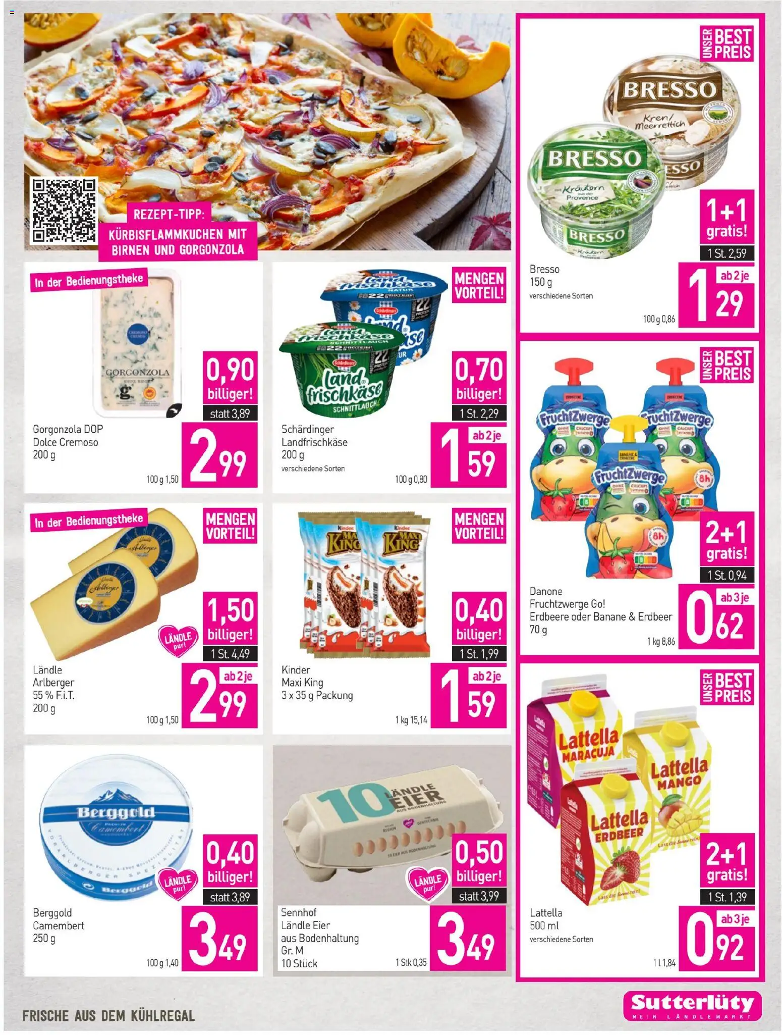 Sutterlüty Flugblatt gültig ab 24.09.2026 | Seite: 5 | Produkte: Meerrettich, Mango, Eier
