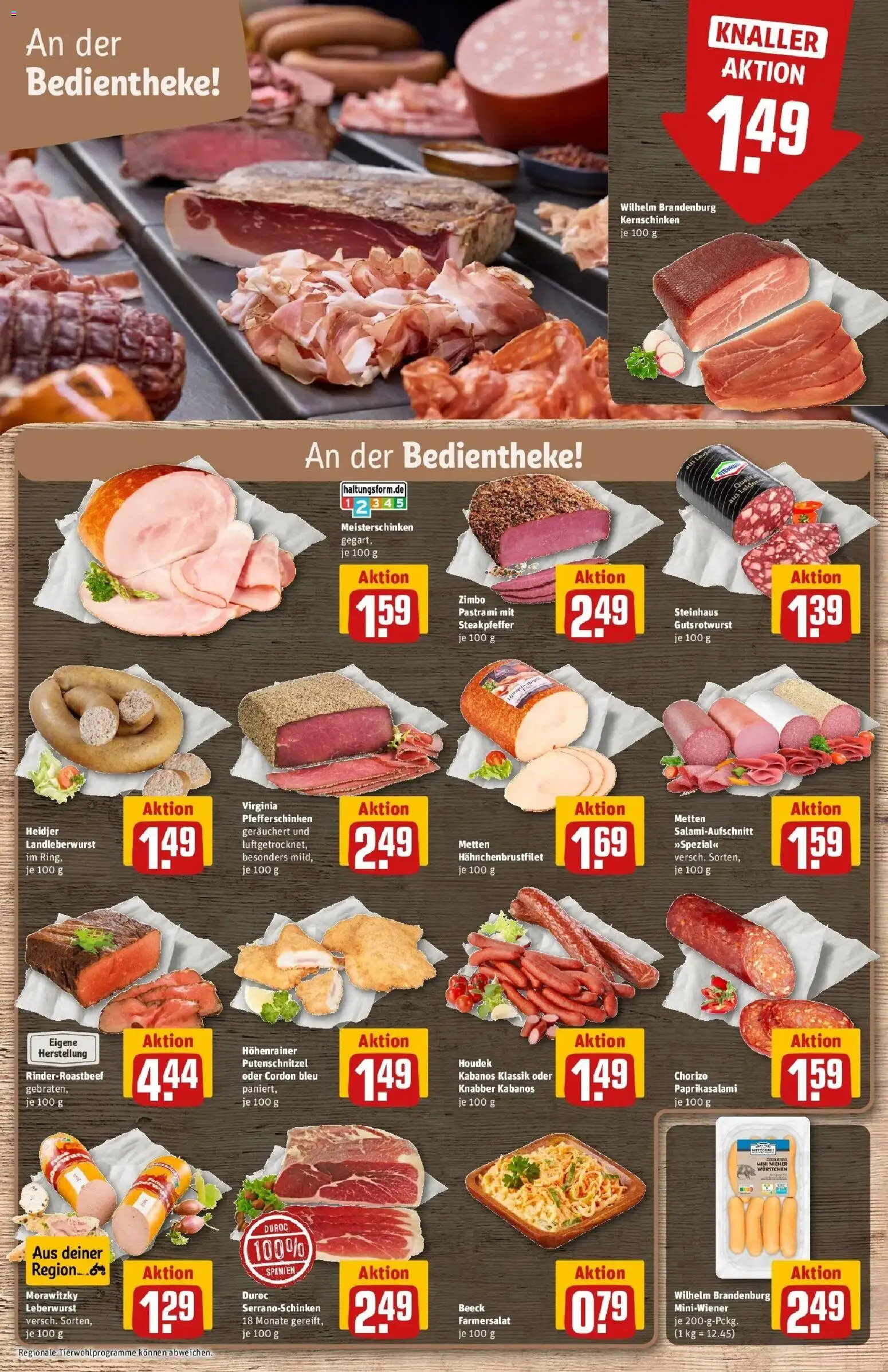 REWE Prospekt ab 31.08.2026 zum Blättern » Angebote | Seite: 12 | Produkte: Wiener wurstchen, Putenschnitzel, Morawitzky
