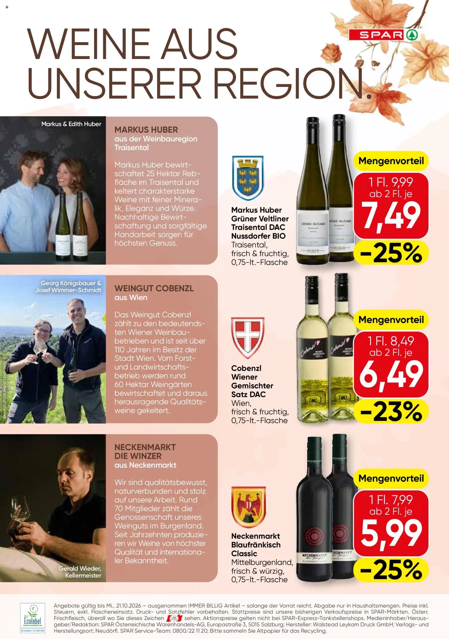 SPAR Gourmet Nahe liegendes bei gültig ab 08.10.2026 | Seite: 8