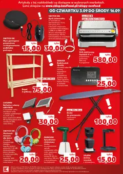Náhled letáku Kaufland Polsko leták - Złap okazje od 03.09.2026 | Strana: 11 | Produkty: Parkside, Kabel, Tefal, Reflektor