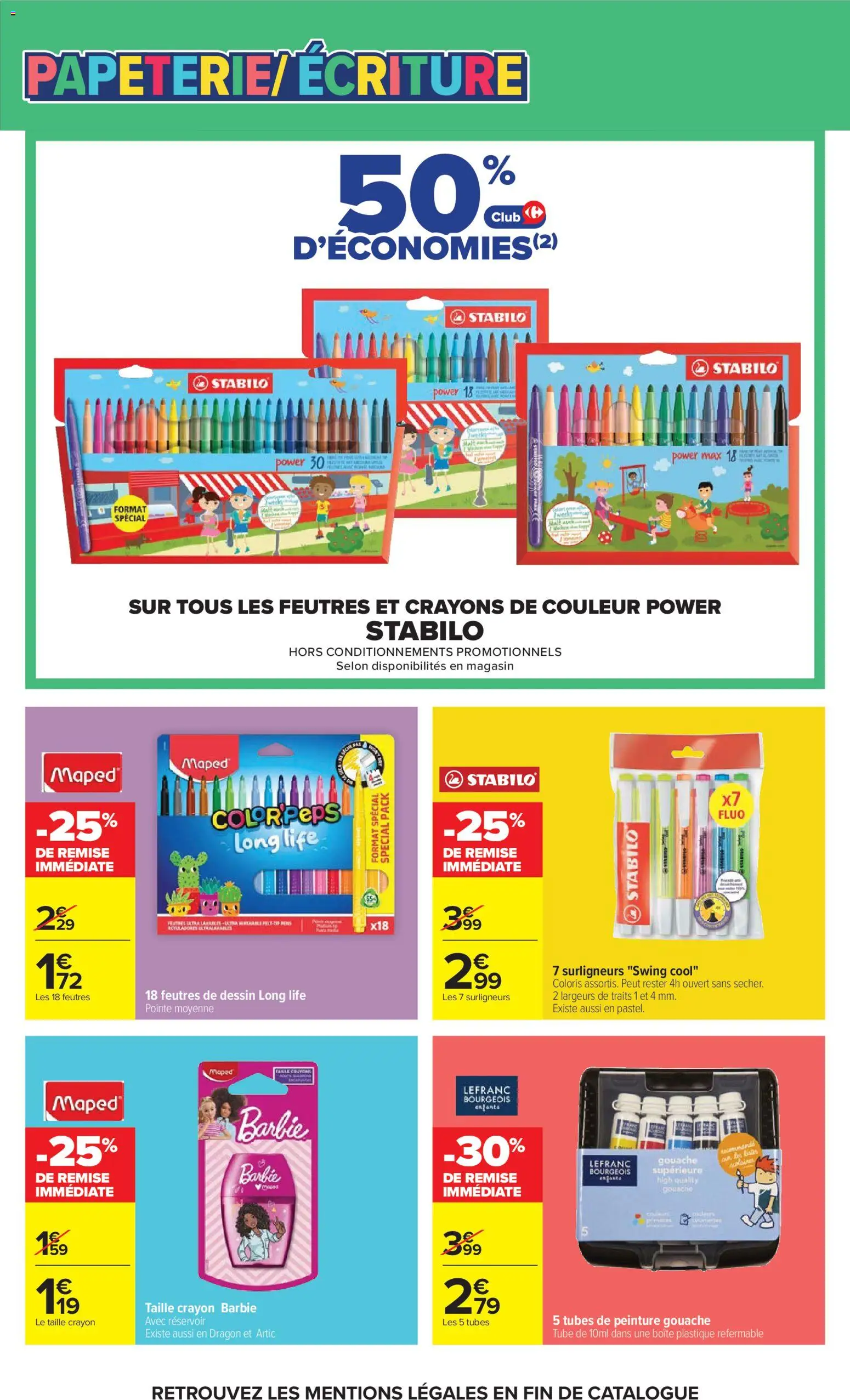 {H1} | Page: 8 | Produits: Peinture, Crayon, Crayons de couleur, Barbie