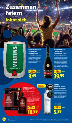 Náhled letáku Lidl Německo leták - Wein & Spirituosen od 01.06.2026 | Strana: 8 | Produkty: Finish, Jägermeister, Vodka, Champagne