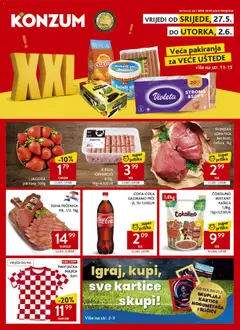 Konzum Katalog - Pregled kataloga iz trgovine Konzum, vrijedi od 27.05.2026