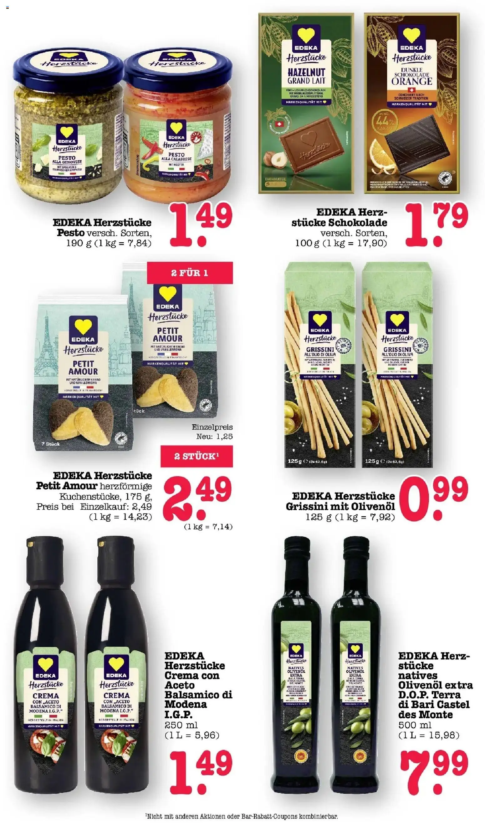Edeka Prospekt Mainz-Weisenau (ab 31.08.2026) » Angebote Online | Seite: 35 | Produkte: Schokolade, Balsamico, Olivenol