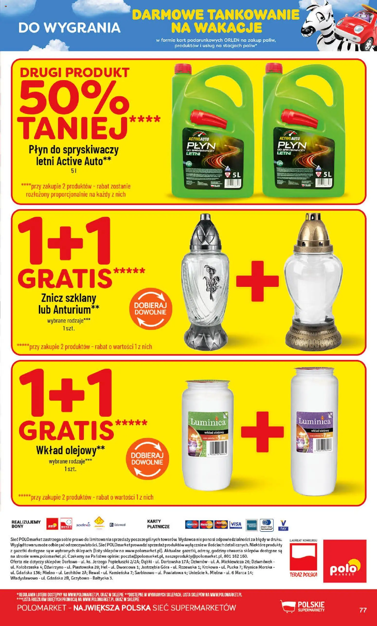 POLOmarket gazetka od 08.07.2026 | Strona: 77 | Produkty: Płyn do spryskiwaczy