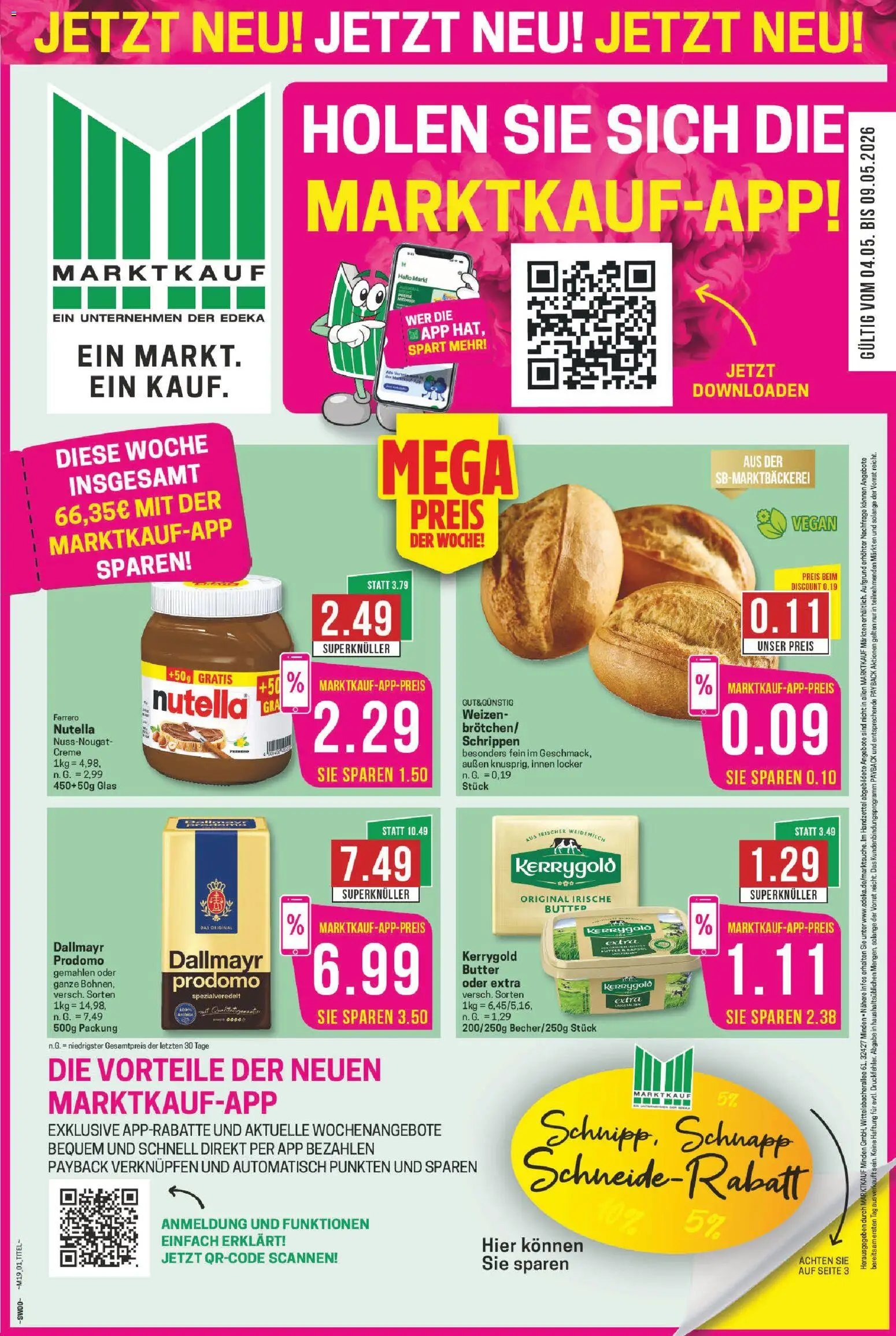 Marktkauf Prospekt 	 – gültig ab 04.05.2026 | Seite: 1