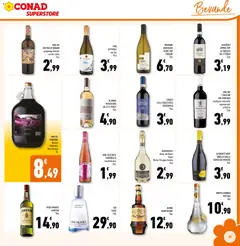 Anteprima del volantino Conad volantino Superstore Campania valido a partire dal 09/09/2026 | Pagina: 25 | Prodotti: Bevande, Vino, Grappa, Amaro
