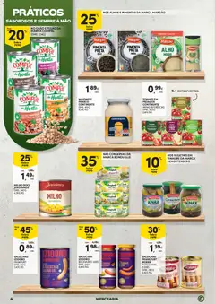 Pré-visualização Continente Mercearia A sua despensa, a sua poupança válido de 21.04.2026 | Página: 4 | Produtos: Vinagre, Boné, Orégãos, Pimenta