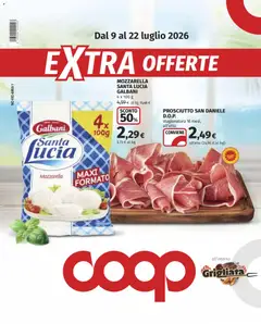 Anteprima del volantino COOP volantino Novara valido a partire dal 09/07/2026