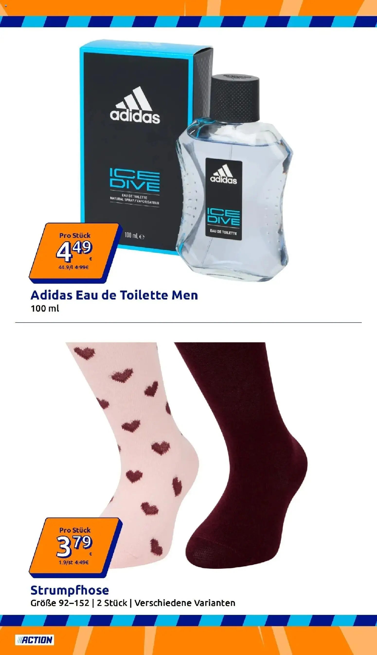 Action Aktueller Prospekt ab 30.09.2026 → Angebote nächste Woche | Seite: 2 | Produkte: Toilette, Eau de Toilette, Strumpfhose