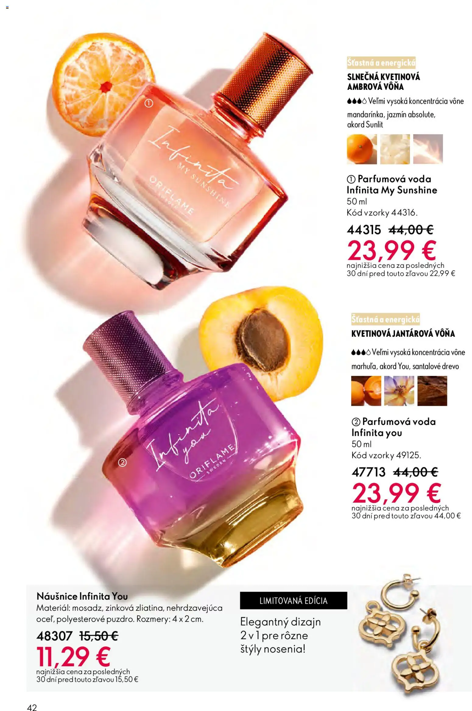 Nové Oriflame akcie – leták je platný od 27.05.2026 | Strana: 42 | Produkty: Voda