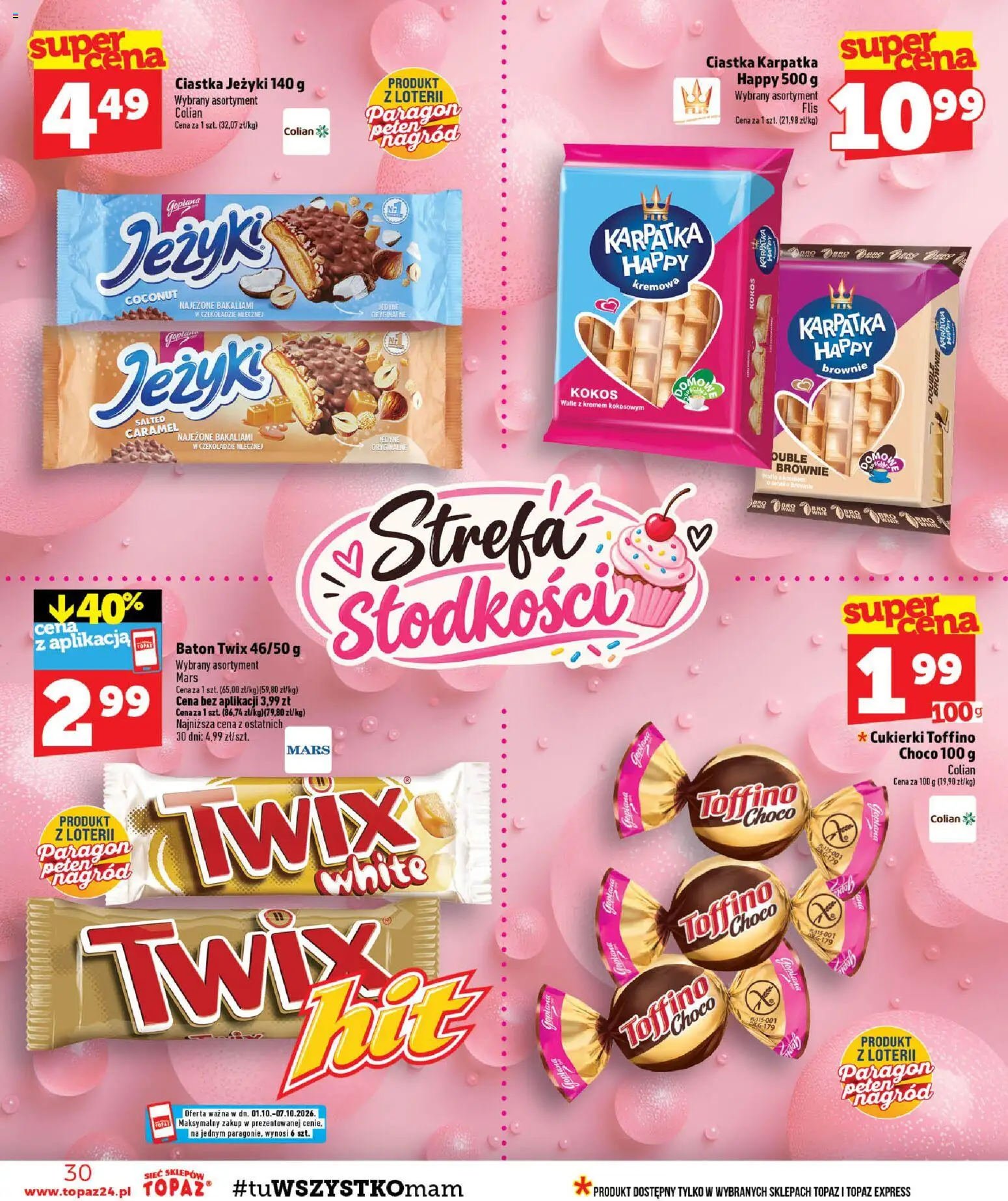 Topaz gazetka od 01.10.2026 | Strona: 30