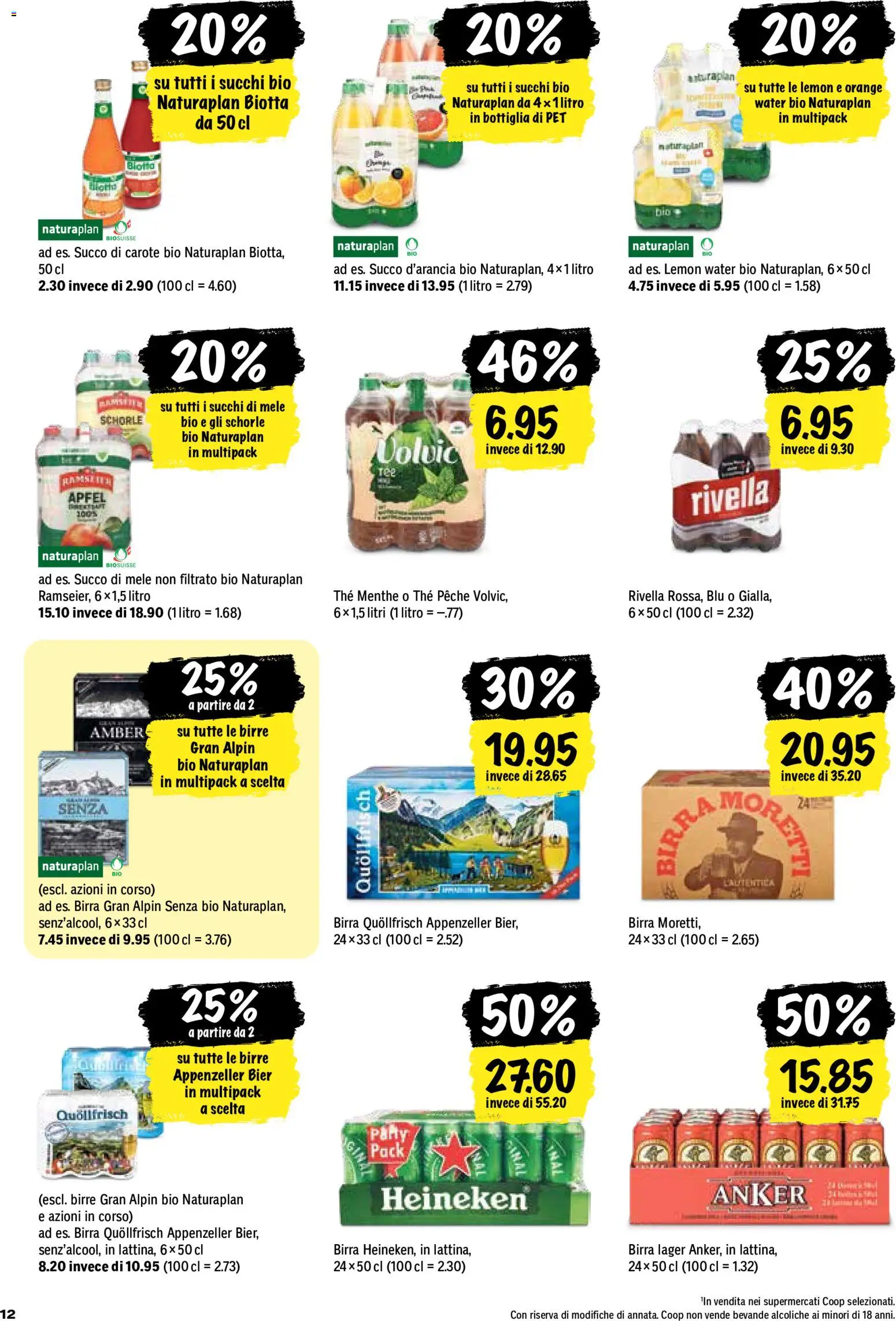 Coop aktionen IT – gültig ab 03.09.2026 | Seite: 12 | Produkte: Bier, Äpfel