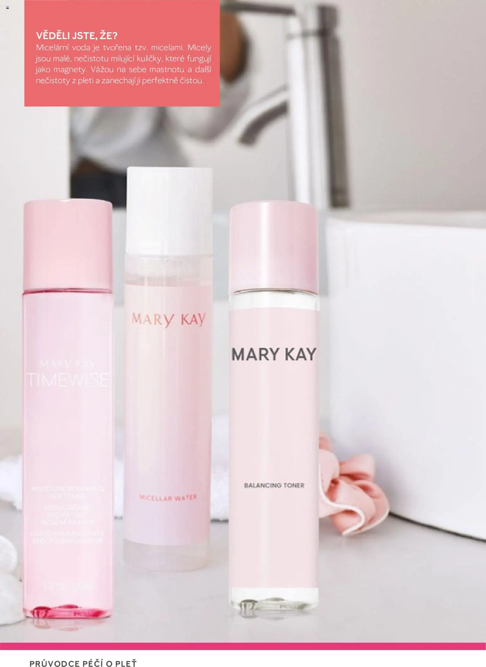 Mary Kay katalog - Průvodce péčí o pleť od 03.08.2026 | Strana: 56 | Produkty: Voda, Toner