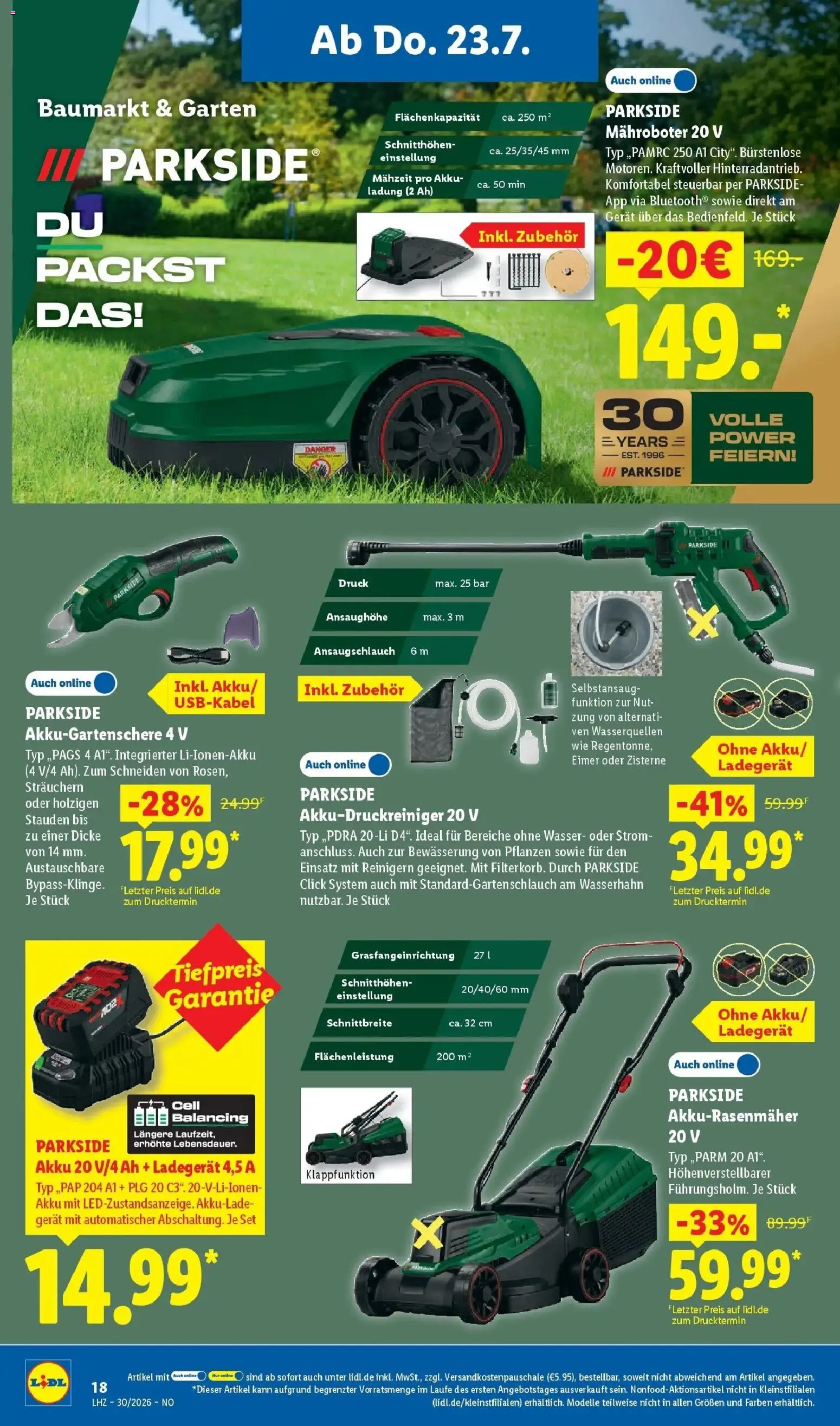 Lidl Prospekt Braunschweig – gültig ab 20.07.2026 | Seite: 42 | Produkte: Wasser, Ladegerät