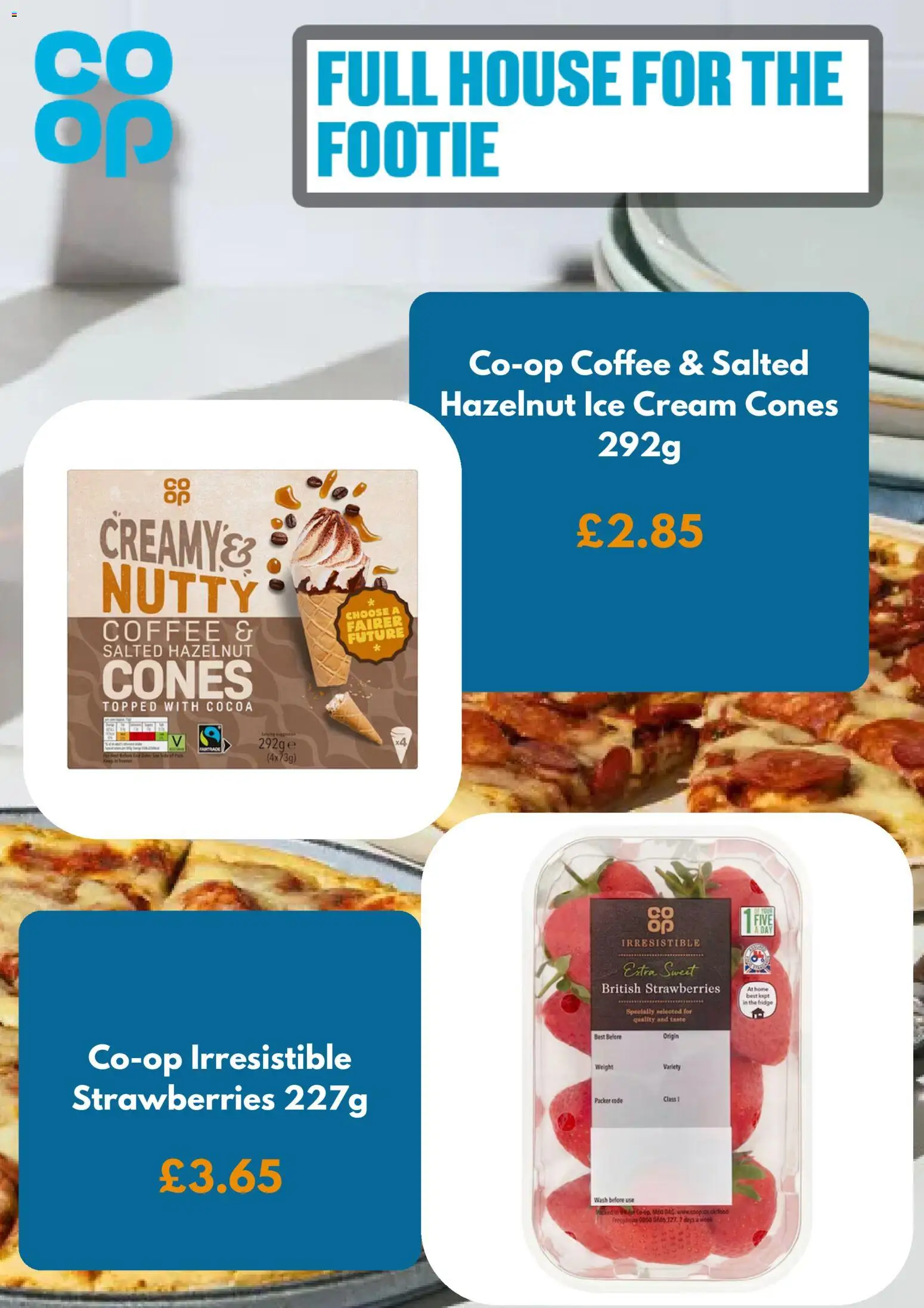 {H1} | Page: 5 | Products: Coffee, Cream, Ice cream, Weight