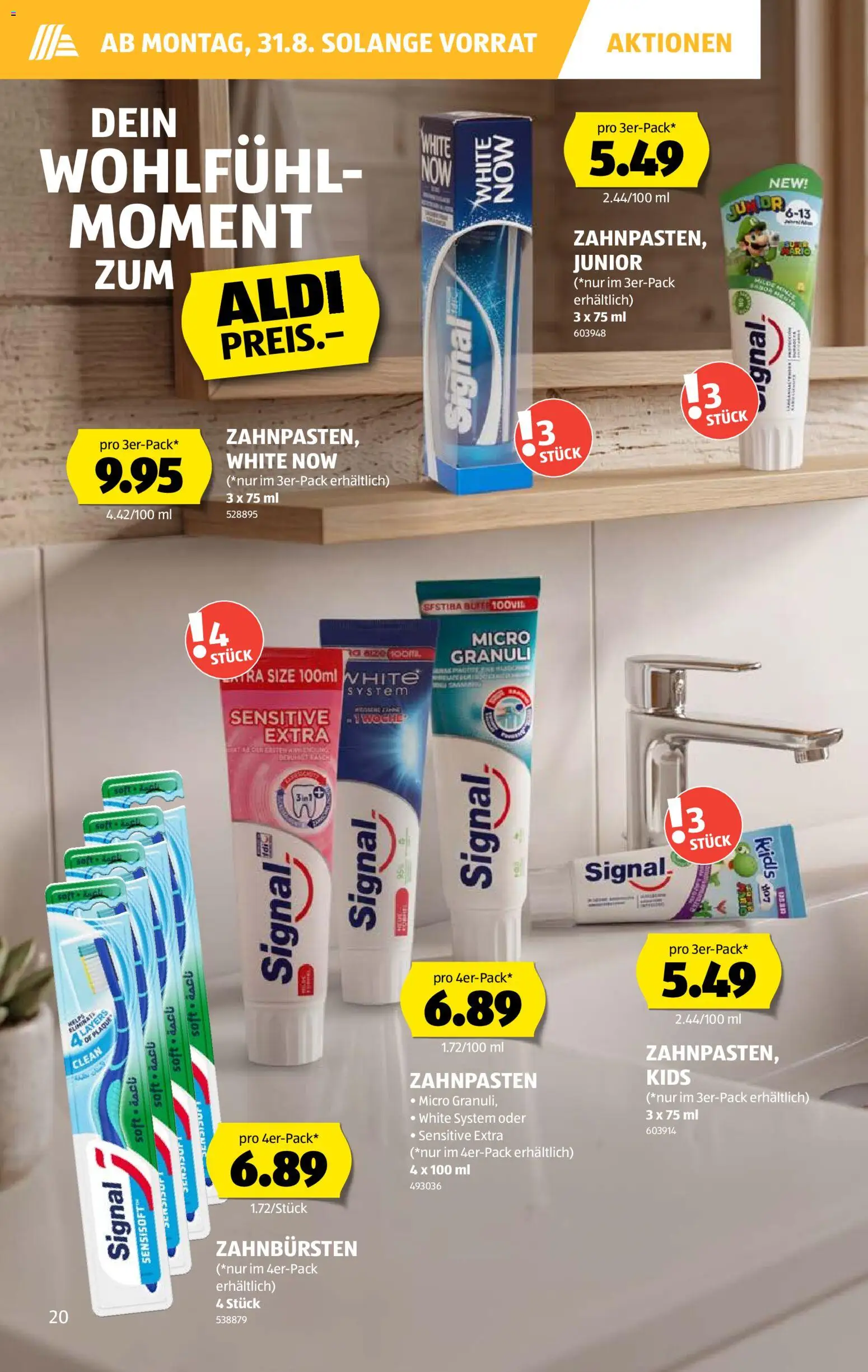 Aldi aktionen – gültig ab 27.08.2026 | Seite: 20