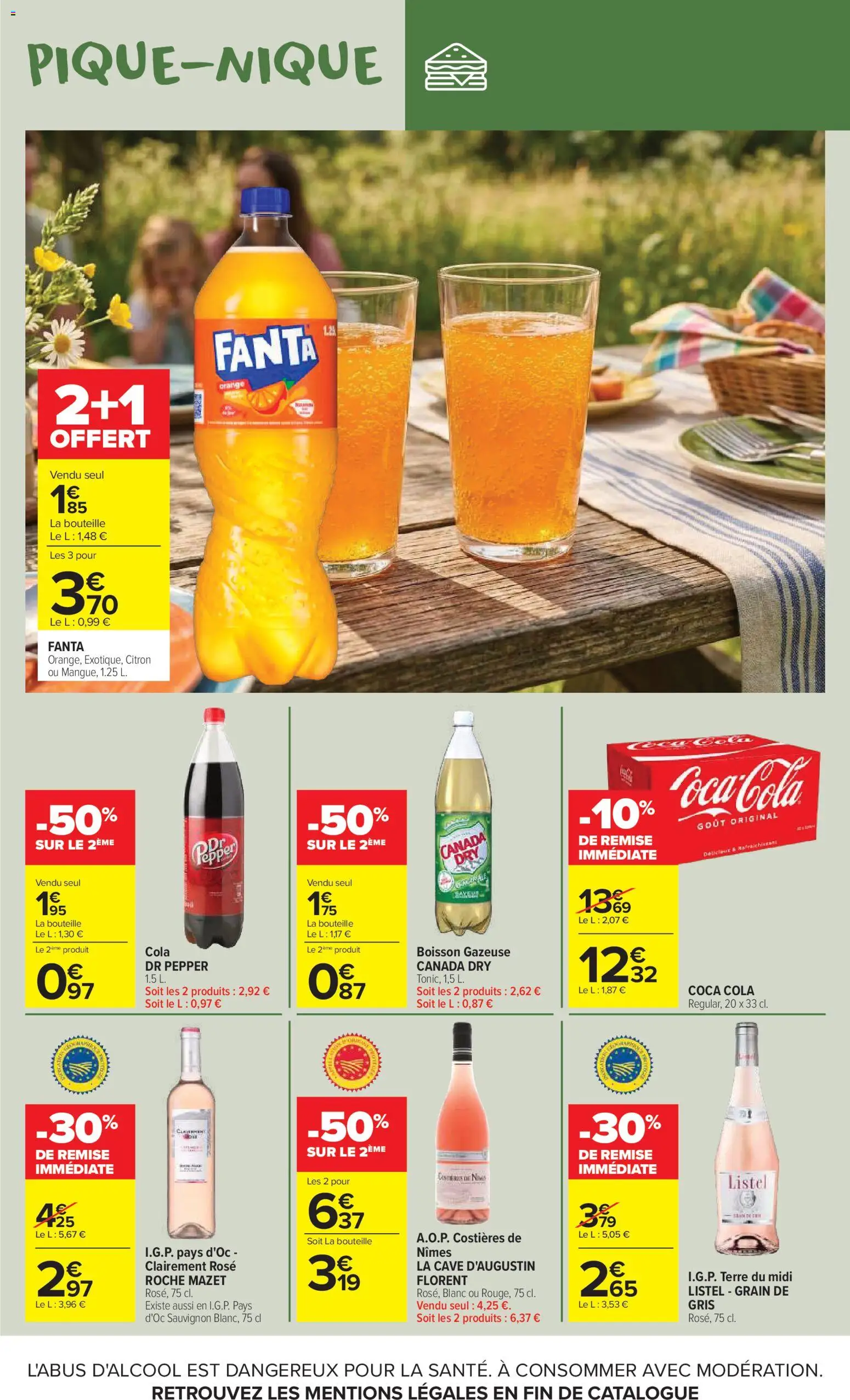 {H1} | Page: 17 | Produits: Citron, Orange, Coca cola