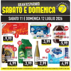 Anteprima del volantino PIM Supermercati volantino Weekend valido a partire dal 11/07/2026