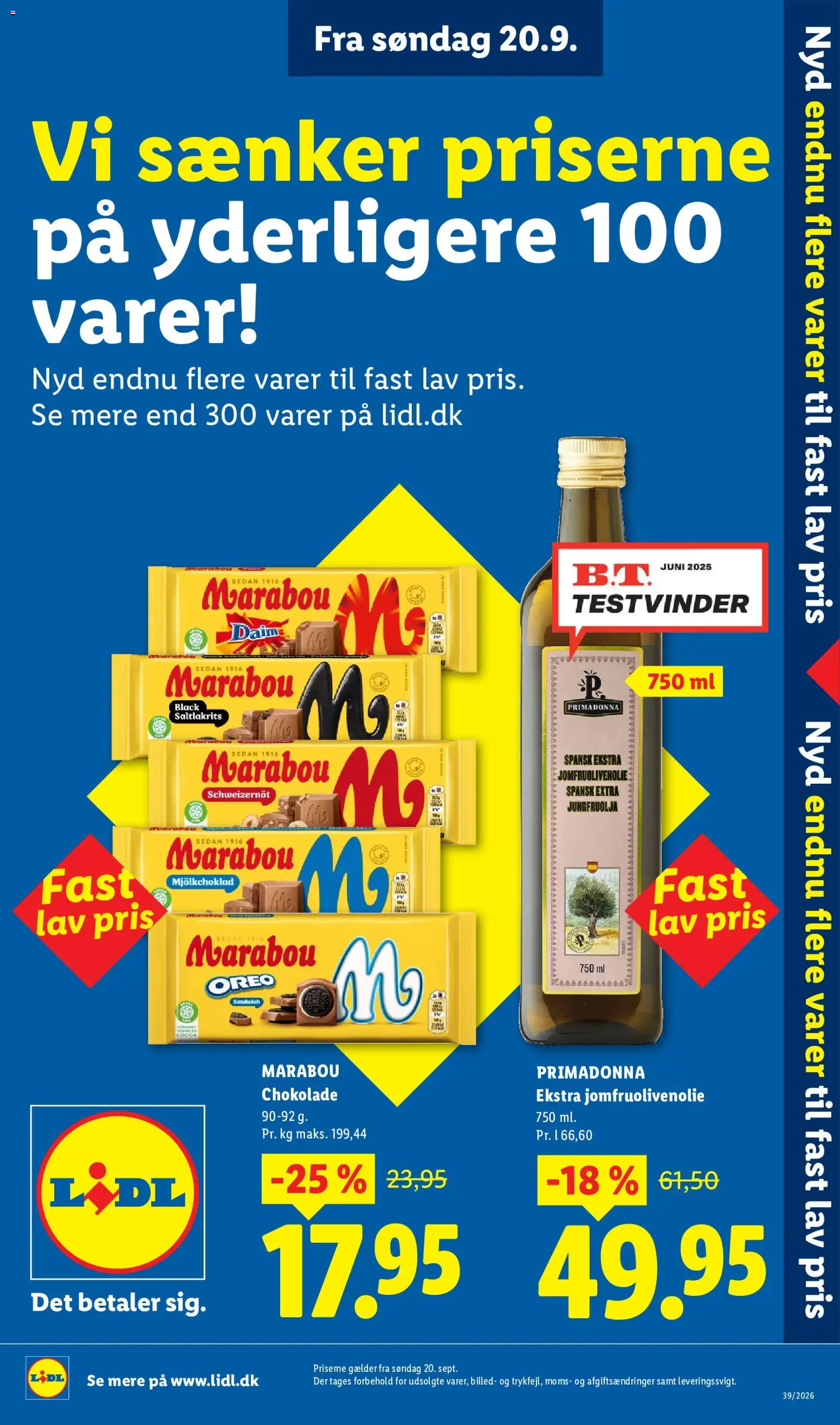 Lidl tilbudsavis – gyldig fra 24/09/2026 | Side: 13 | Produkter: Chokolade, Oreo