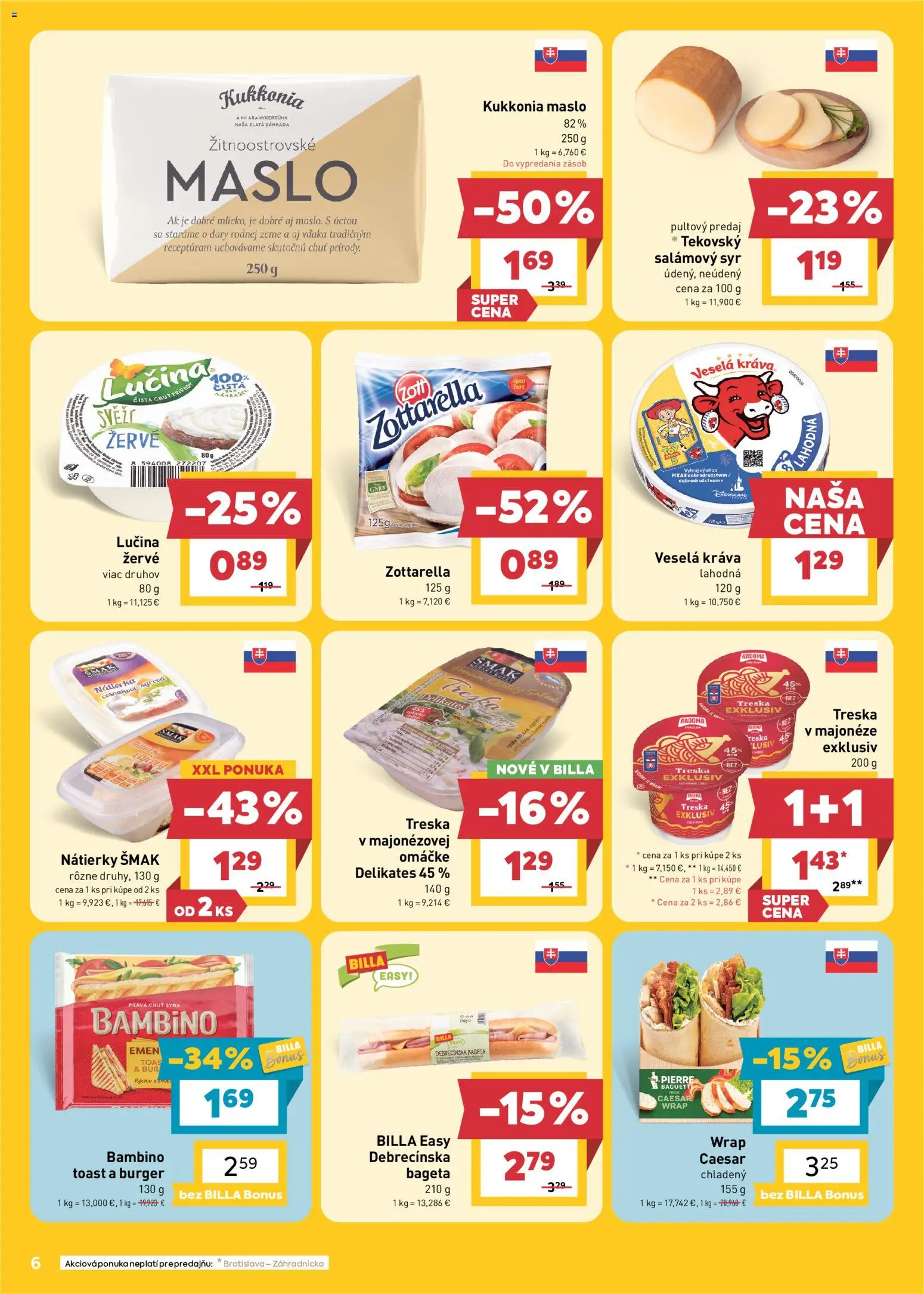 Nové Billa akcie – leták je platný od 30.09.2026 | Strana: 10