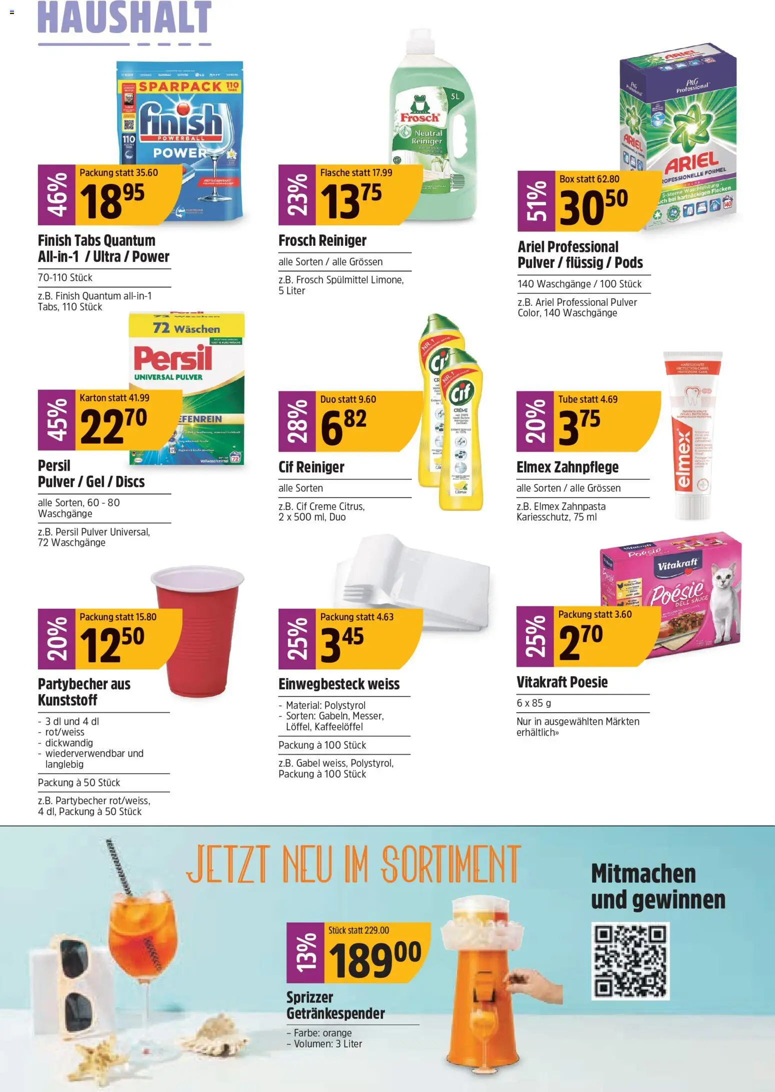 TopCC aktionen – gültig ab 01.06.2026 | Seite: 22 | Produkte: Box, Pulver, Zahnpasta, Creme
