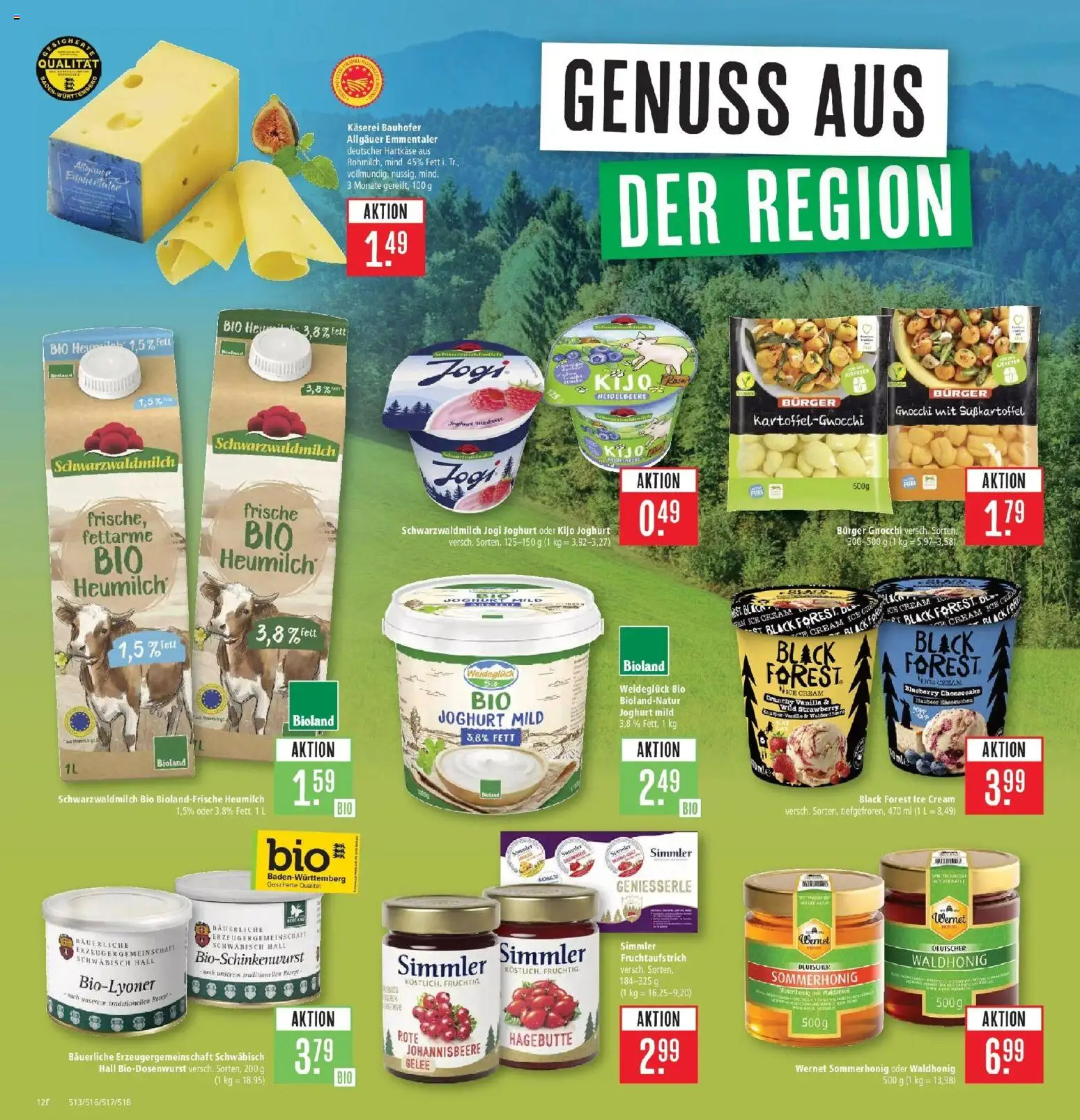 Marktkauf Prospekt Kirchheim (ab 14.09.2026) » Angebote online | Seite: 14 | Produkte: Gnocchi, Joghurt, Burger