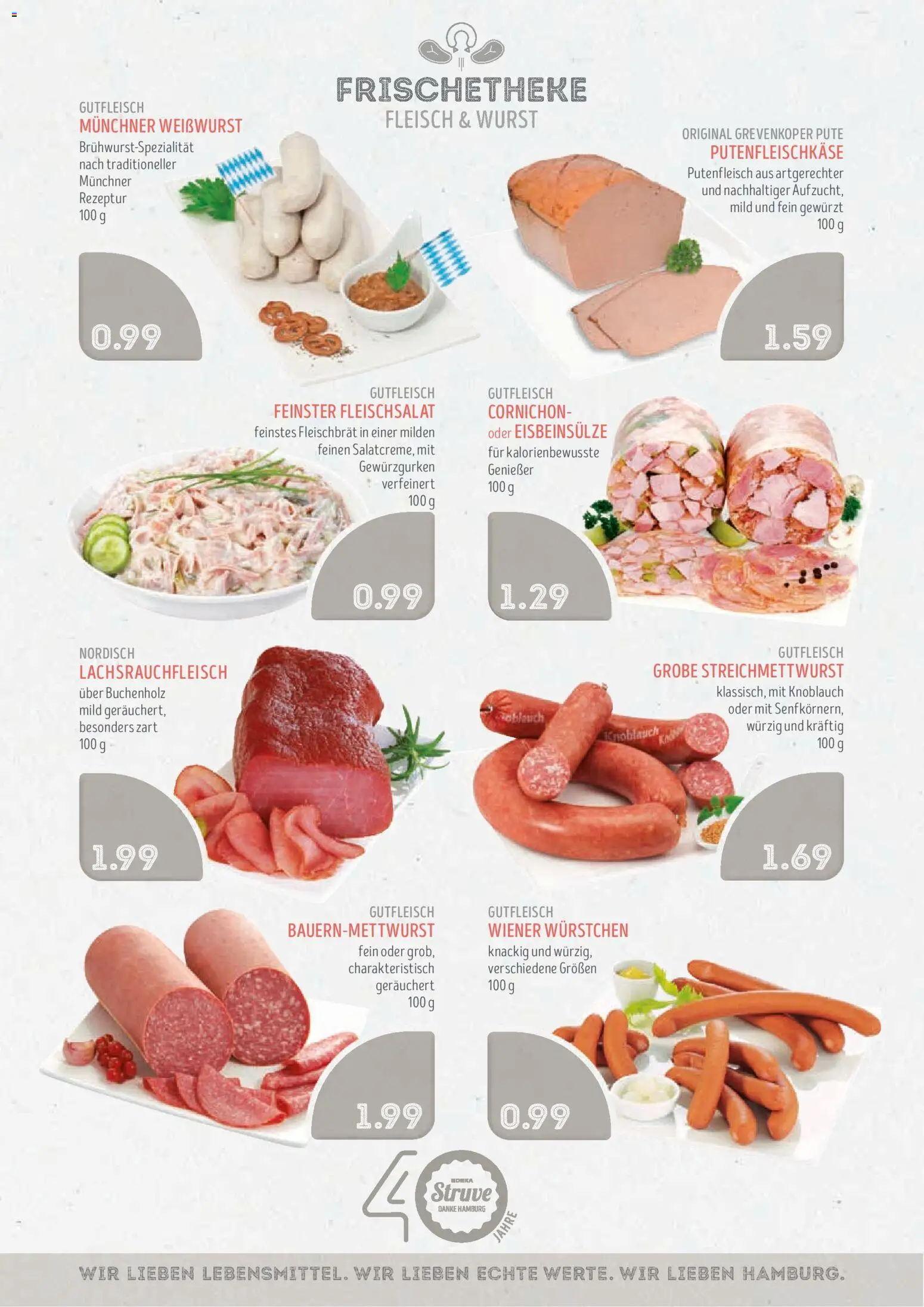 Edeka Struve Prospekt – gültig ab 14.09.2026 | Seite: 5 | Produkte: Wiener wurstchen, Weißwurst, Knoblauch, Fleisch