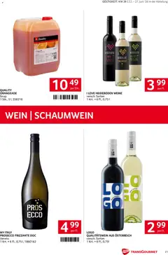 Transgourmet Flugblatt ab 22.06.2026 gültig | Seite: 20 | Produkte: Wein