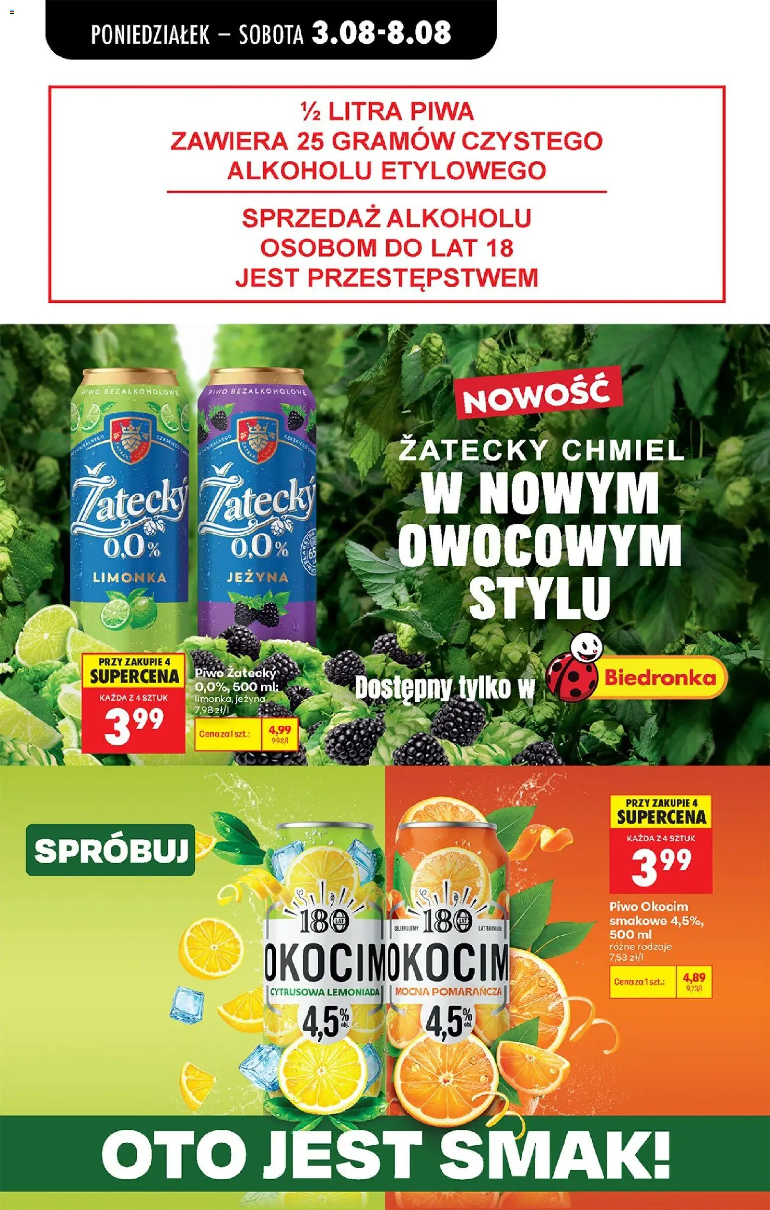 Biedronka gazetka od poniedziałku od 03.08.2026 | Strona: 67