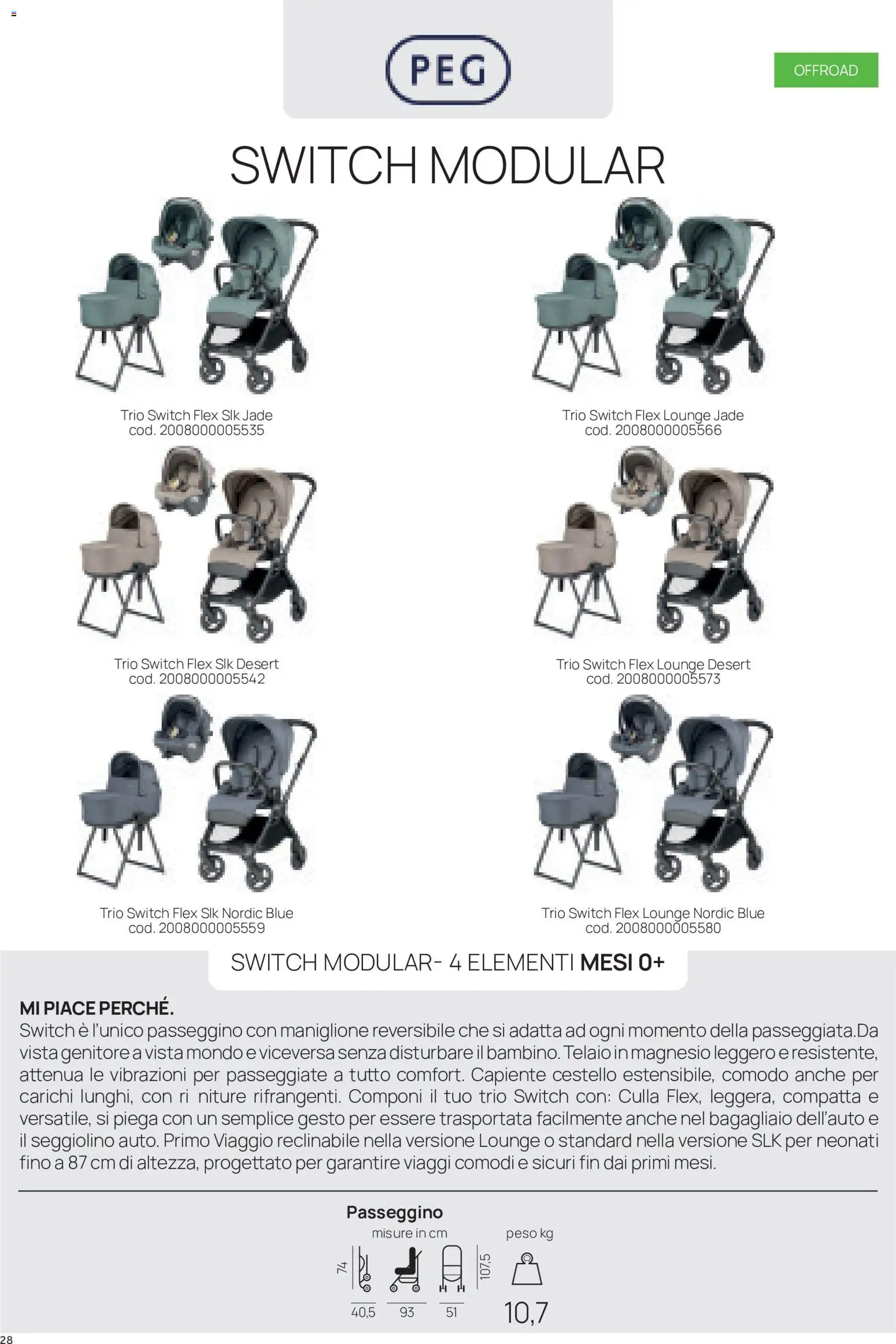 Volantino Prenatal del 16/09/2026 | Pagina: 28 | Prodotti: Culla, Passeggino, Seggiolino