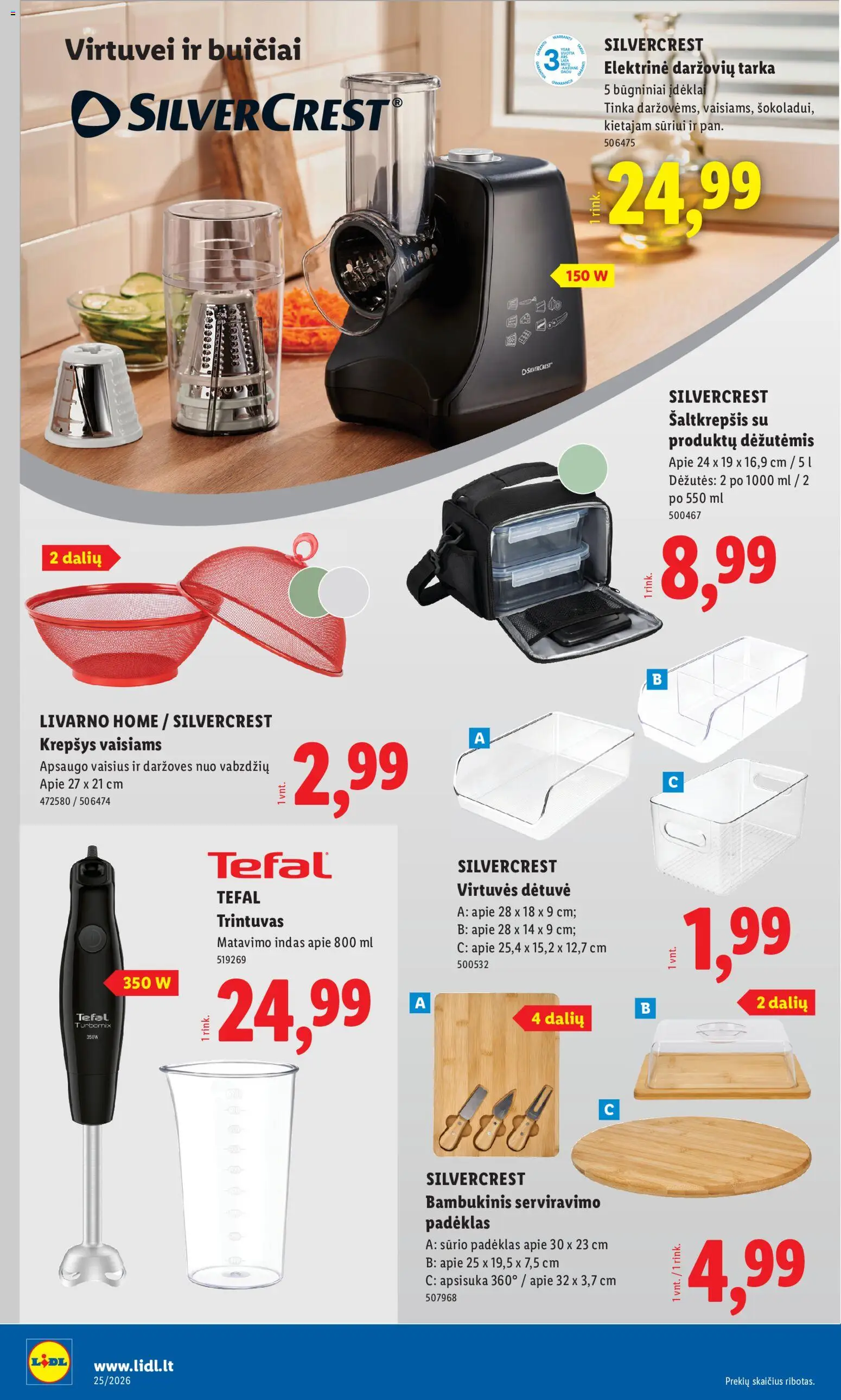 LIDL akcijos nuo 15.06.2026 | Puslapis: 8 | Prekių: Krepšys