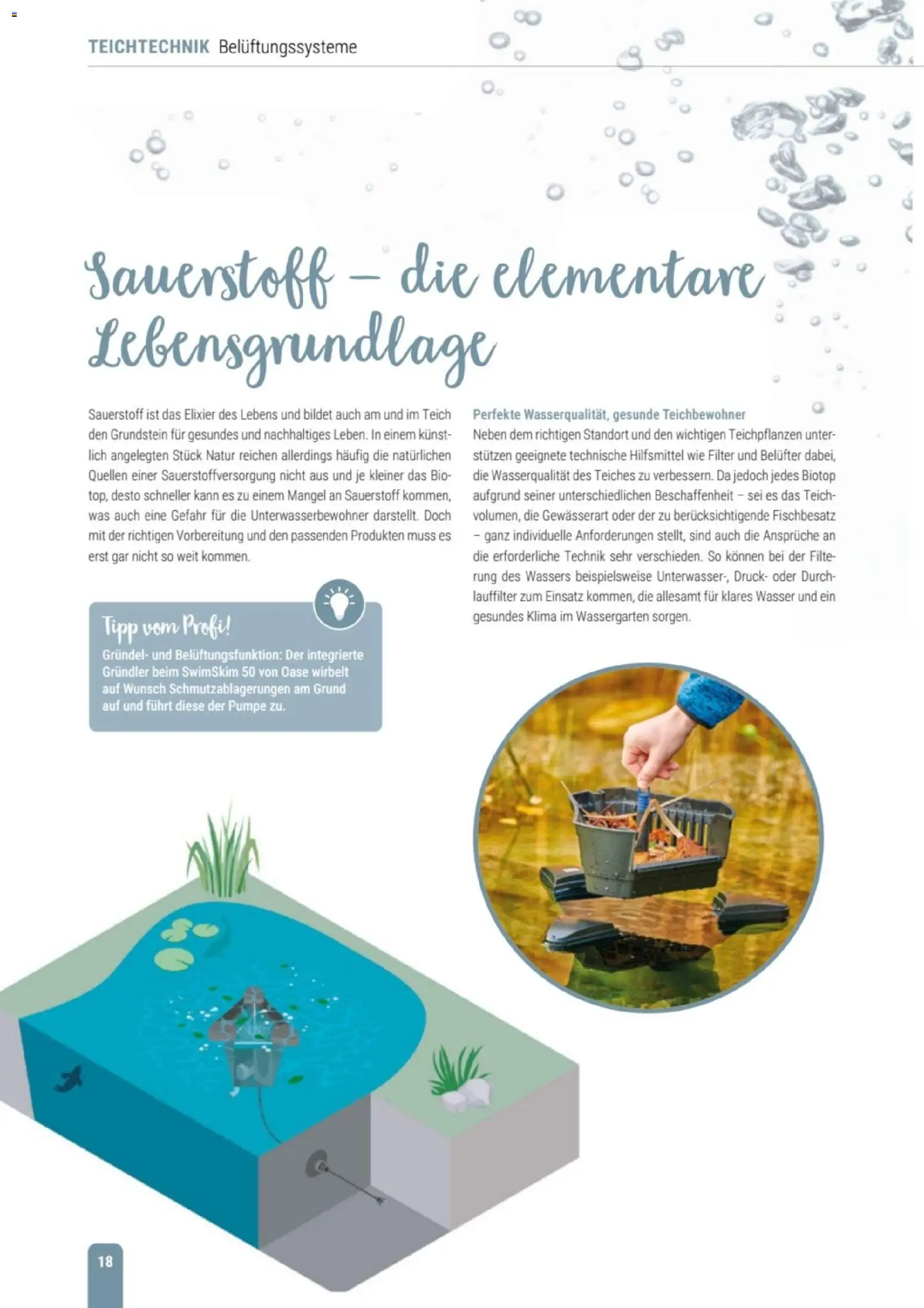 zookauf Themenkatalog Teich – gültig ab 23.03.2026 | Seite: 18 | Produkte: Wasser