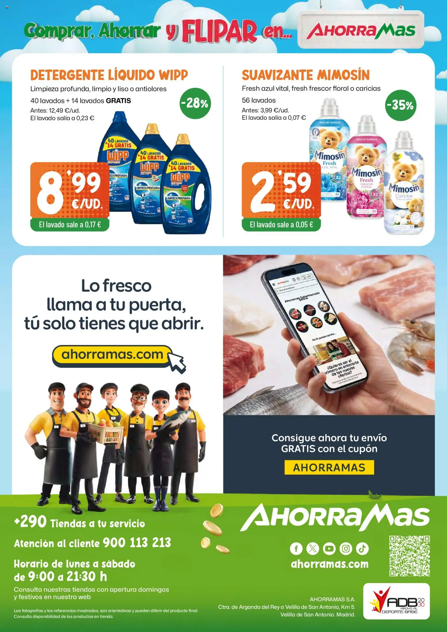 AhorraMas folleto │ válido desde el 27/08/2026 | Página: 8 | Productos: Detergente, Té, Detergente líquido, Suavizante