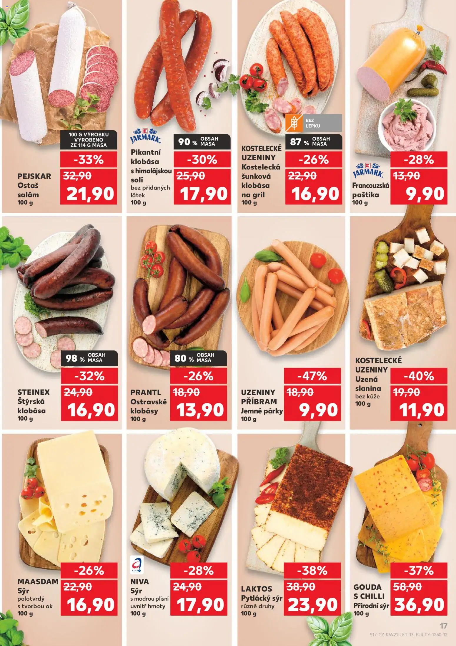 Kaufland leták - Plzeň od 20.05.2026 | Strana: 17