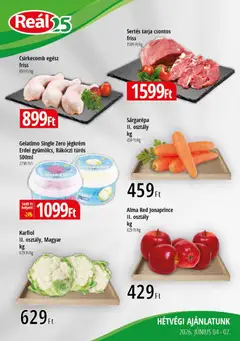 Reál Bevásárló hétvége - Kelet Magyarország - amely érvényes a következő dátumtól: 04.06.2026