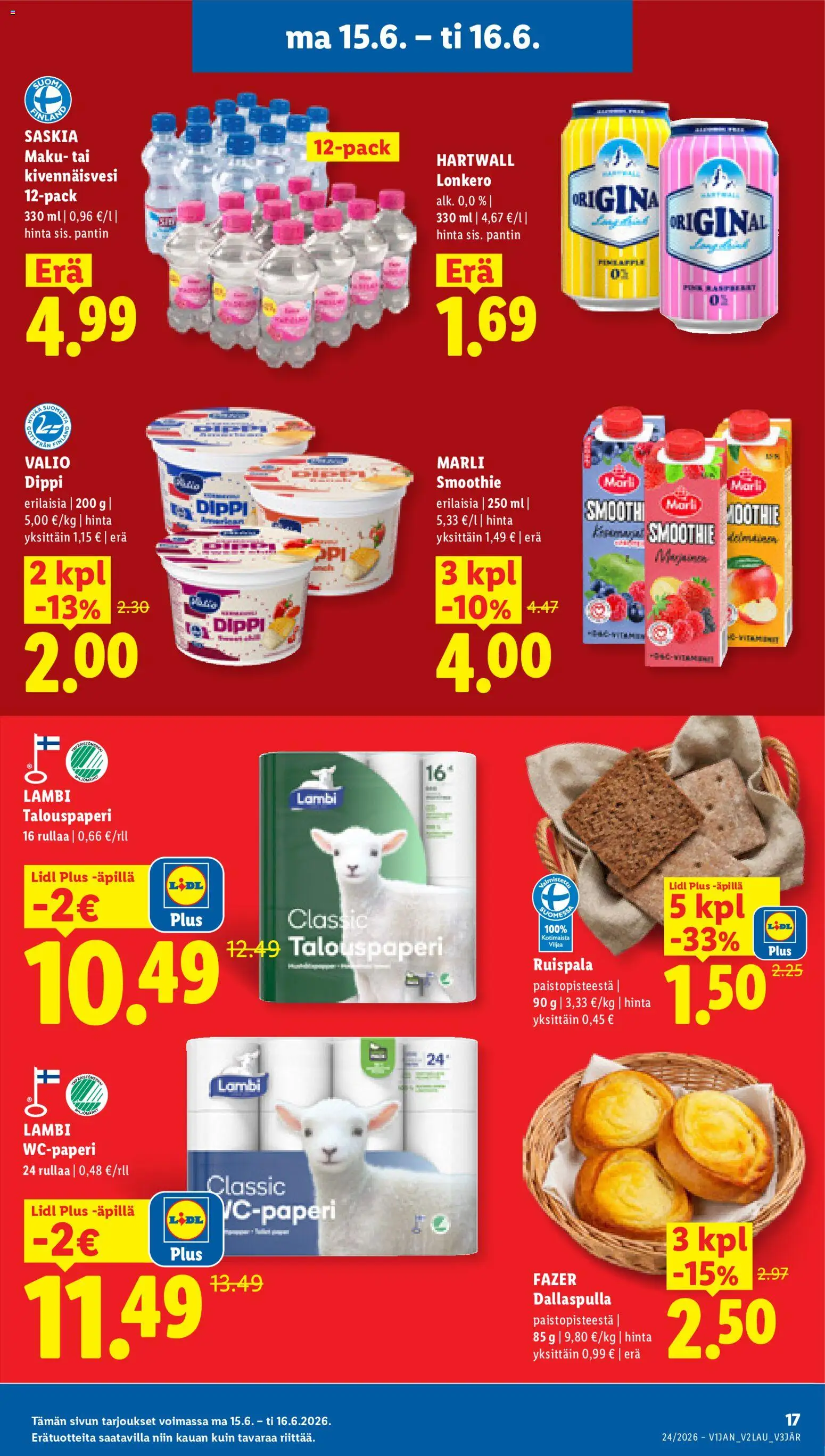 Lidl tarjoukset - Helsinki – voimassa 11.06.2026 alkaen | Sivu: 25