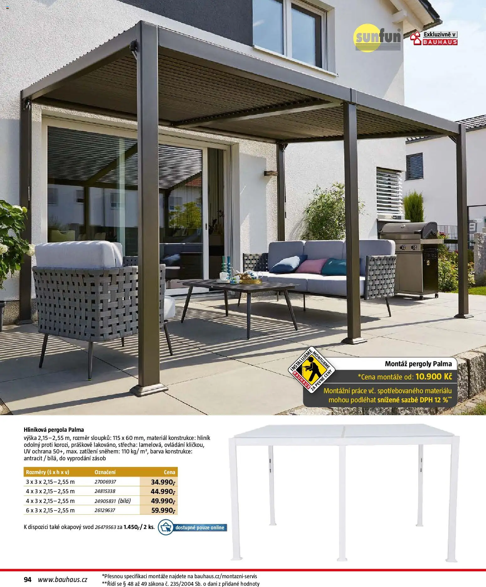 Bauhaus katalog Záhradní nábytek od 08.04.2026 | Strana: 94
