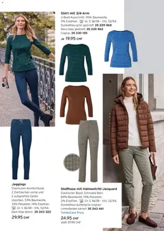Tchibo aktionen Stilsicher durch den Herbst ab 15.09.2026 gültig | Seite: 8 | Produkte: Shirt, Stoffhose