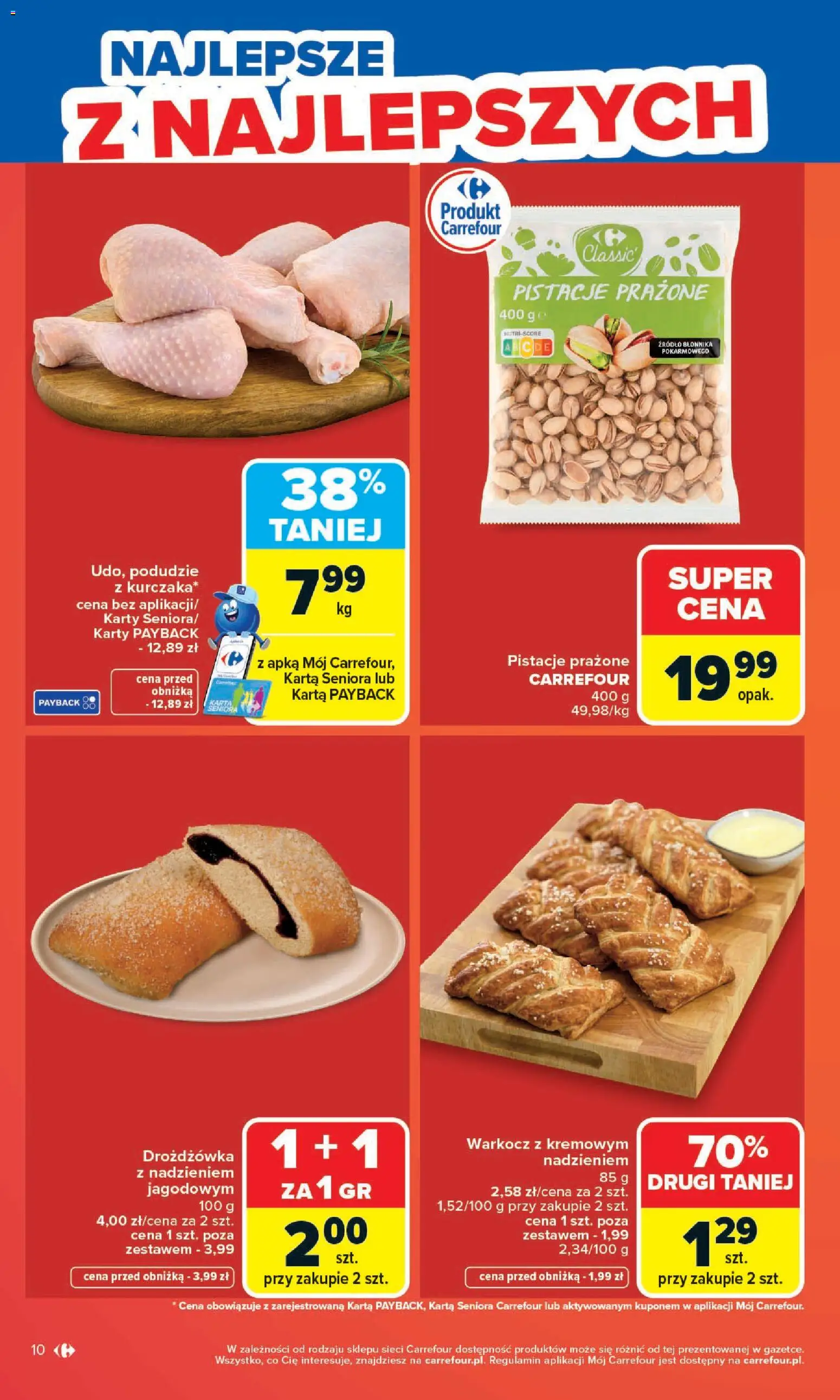 Carrefour gazetka - Zmieniliśmy Się Dla Ciebie od 25.05.2026 | Strona: 10 | Produkty: Karta