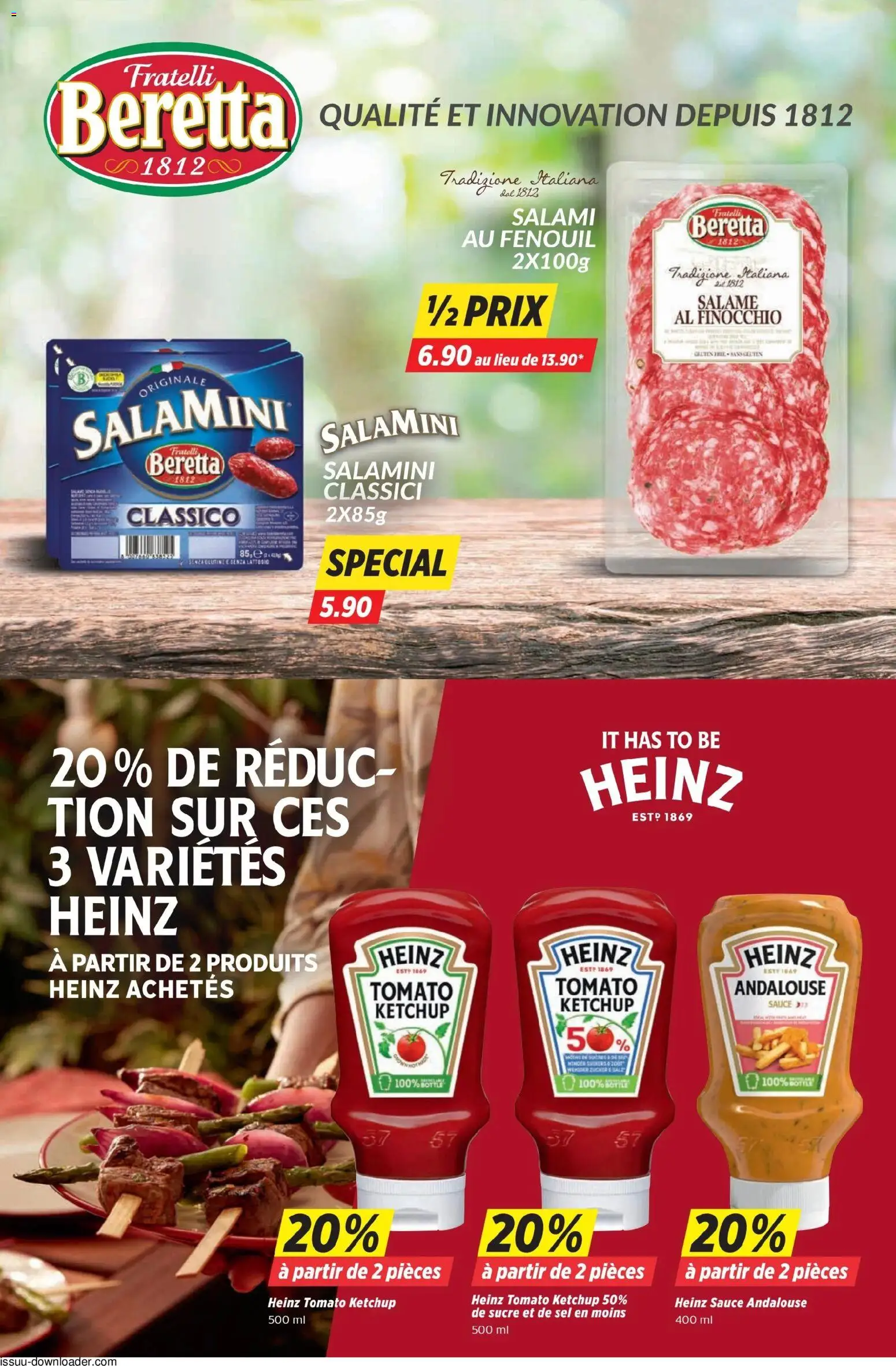 Denner aktionen FR – gültig ab 04.06.2026 | Seite: 6 | Produkte: Salami, Ketchup, Zucker