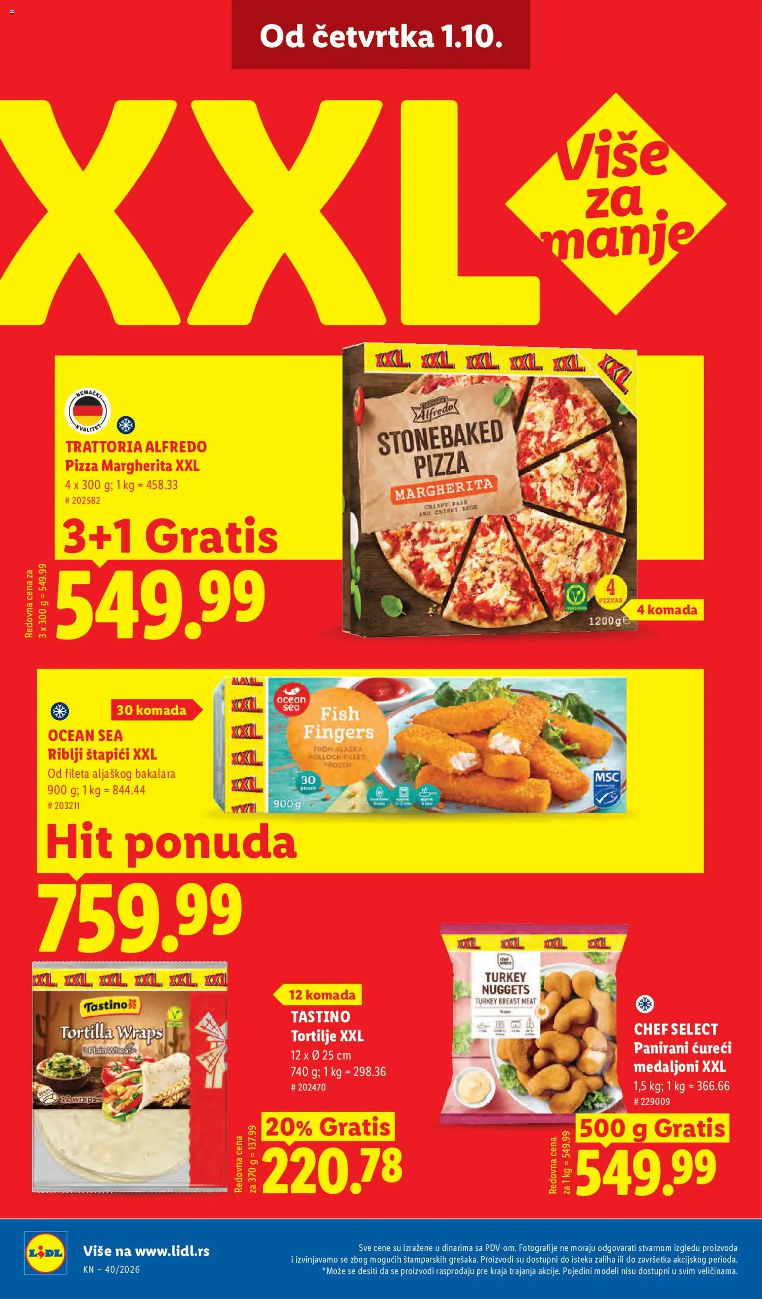 Lidl katalog - važi od 01.10.2026 | Strana: 58