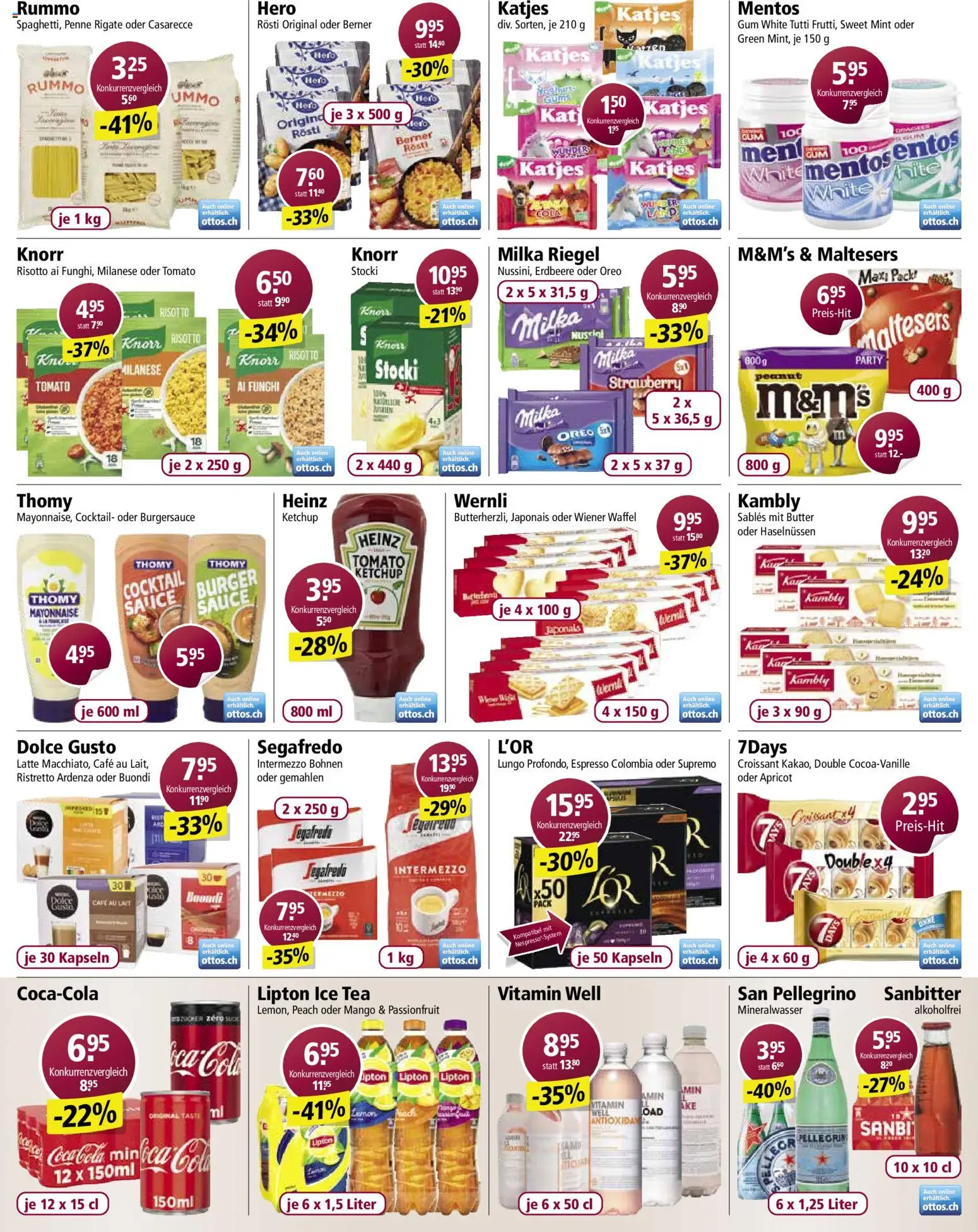 Otto's aktionen – gültig ab 17.06.2026 | Seite: 2 | Produkte: Mineralwasser, Butter, Ketchup, Mayonnaise