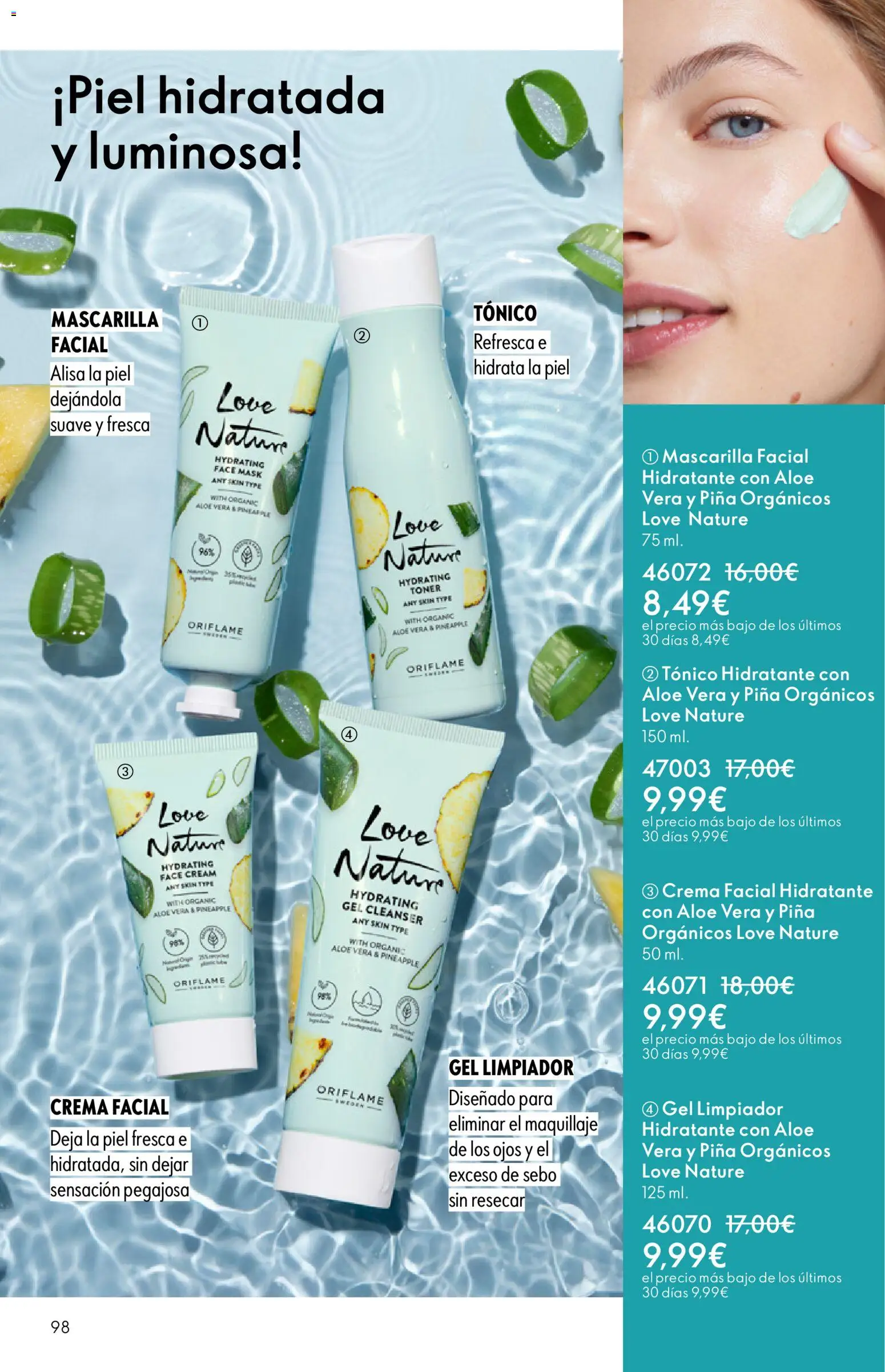 Oriflame - Catálogo Campaña 4 │ válido desde el 11.03.2026 | Página: 98 | Productos: Maquillaje, Crema facial, Mascarilla facial, Apple